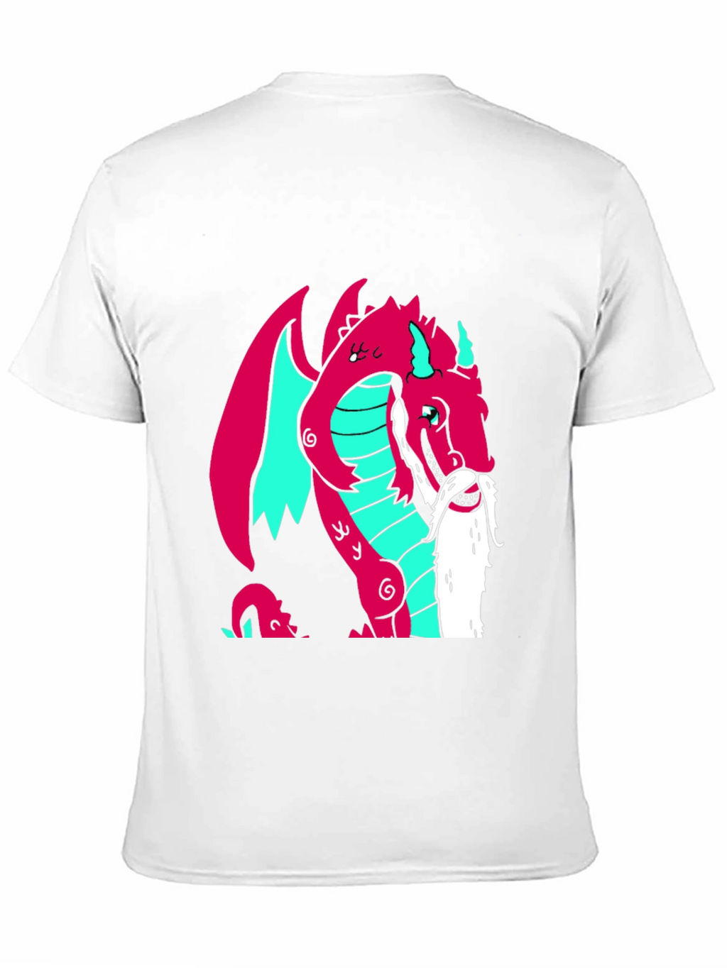 Dragon Graphic Tee - Quirky Fantasy Style!