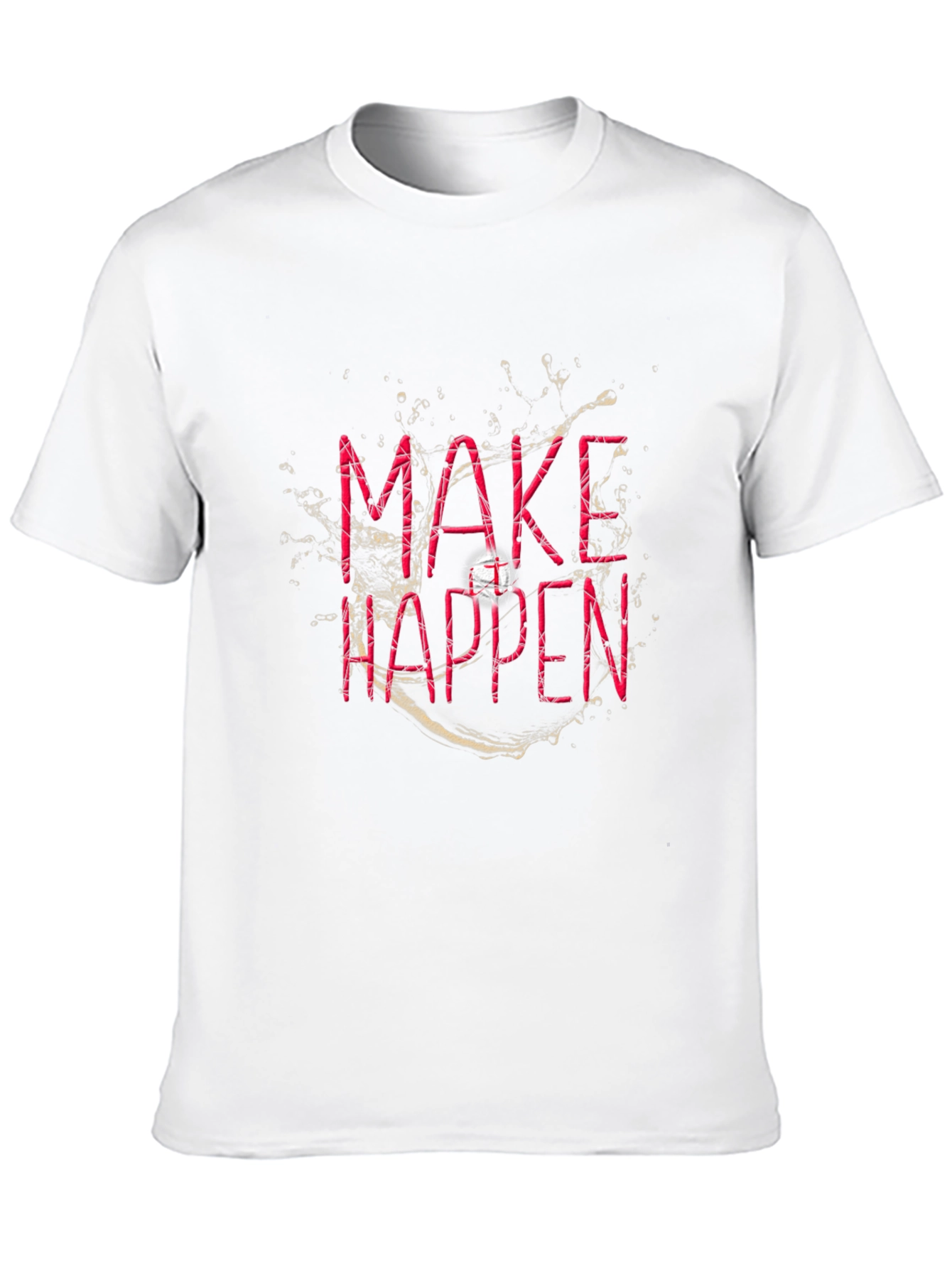 Make Happen Graphic T-Shirt - Black