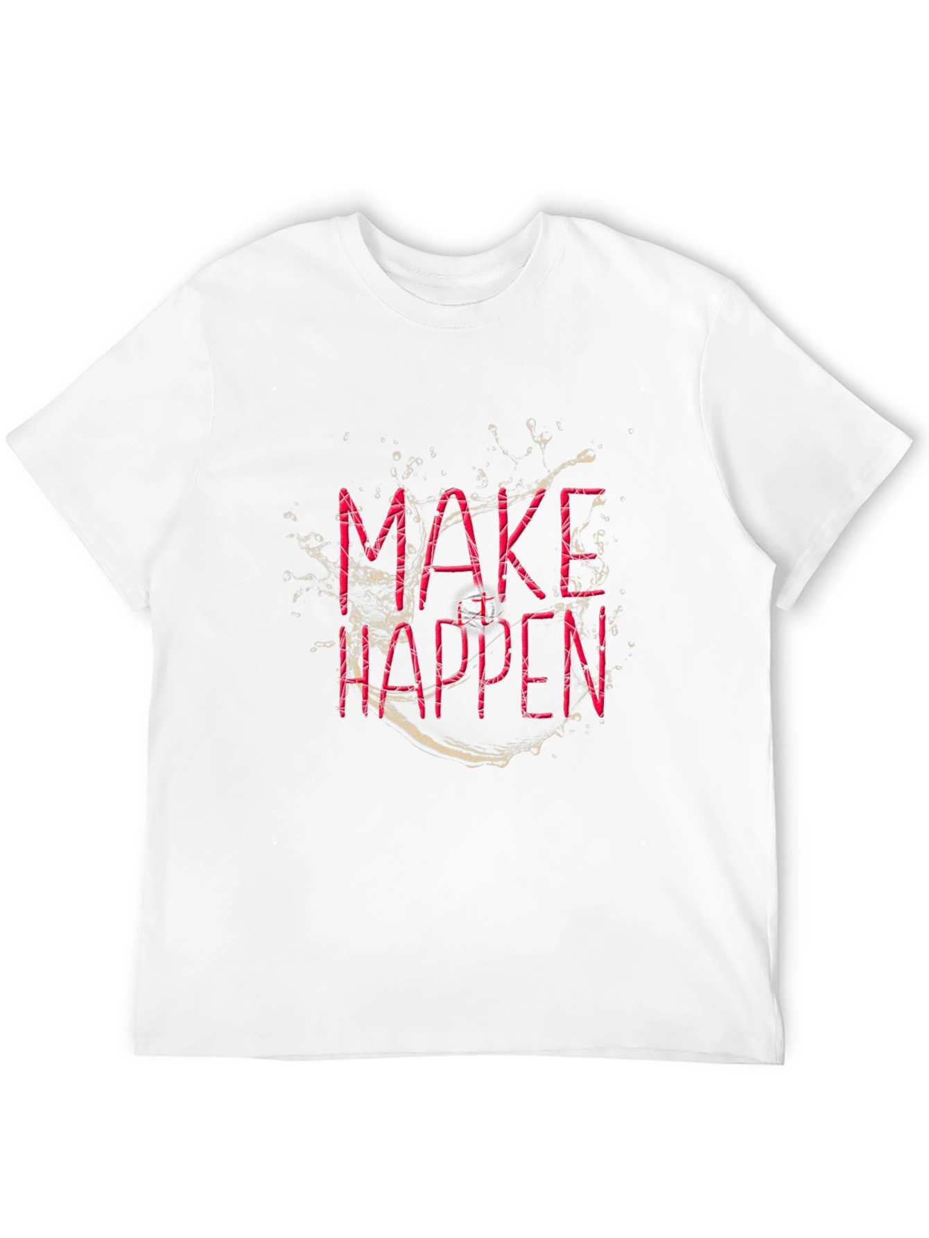 Make Happen Graphic T-Shirt - Black