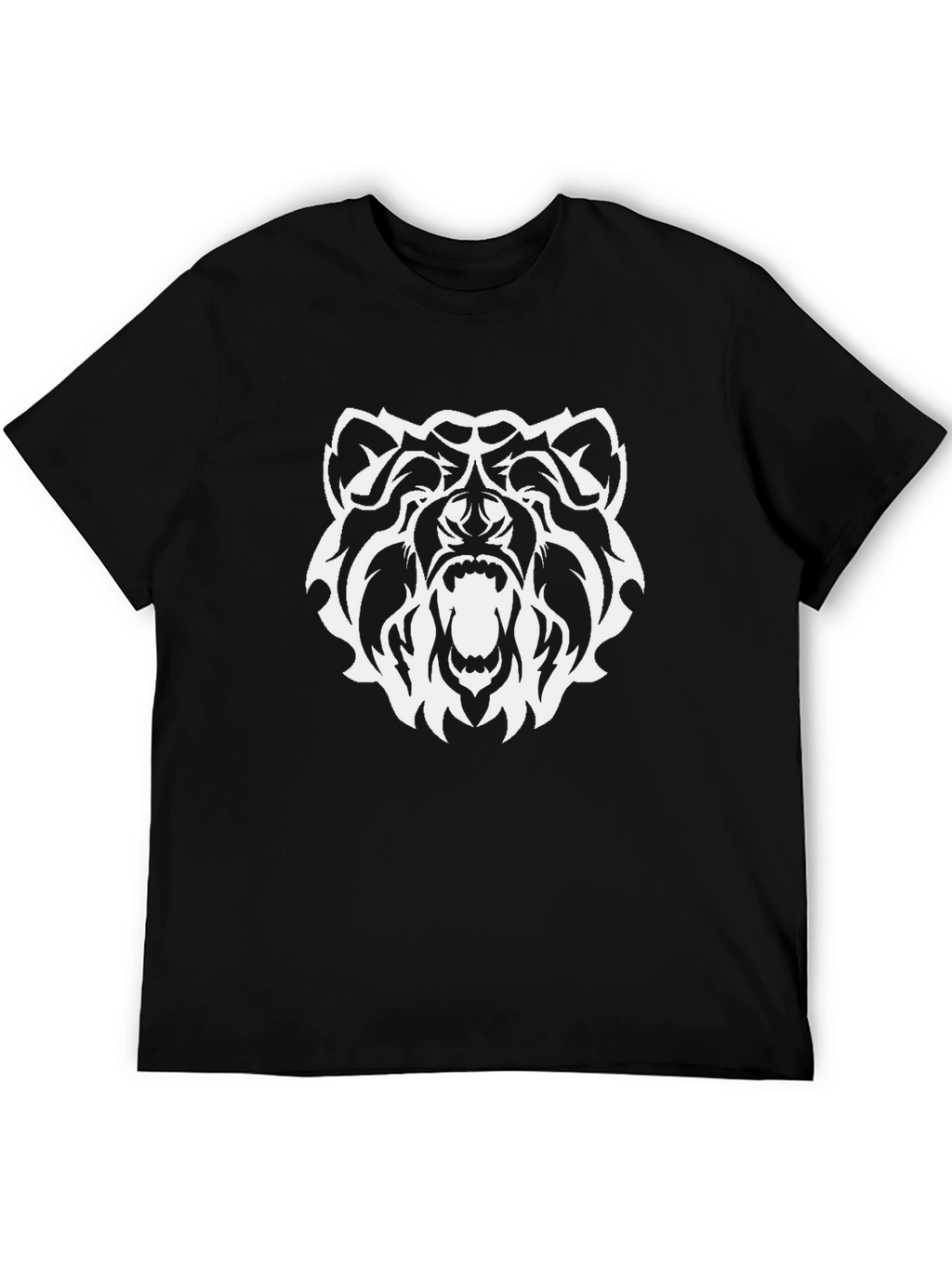 Bold Bear Graphic Tee - Black