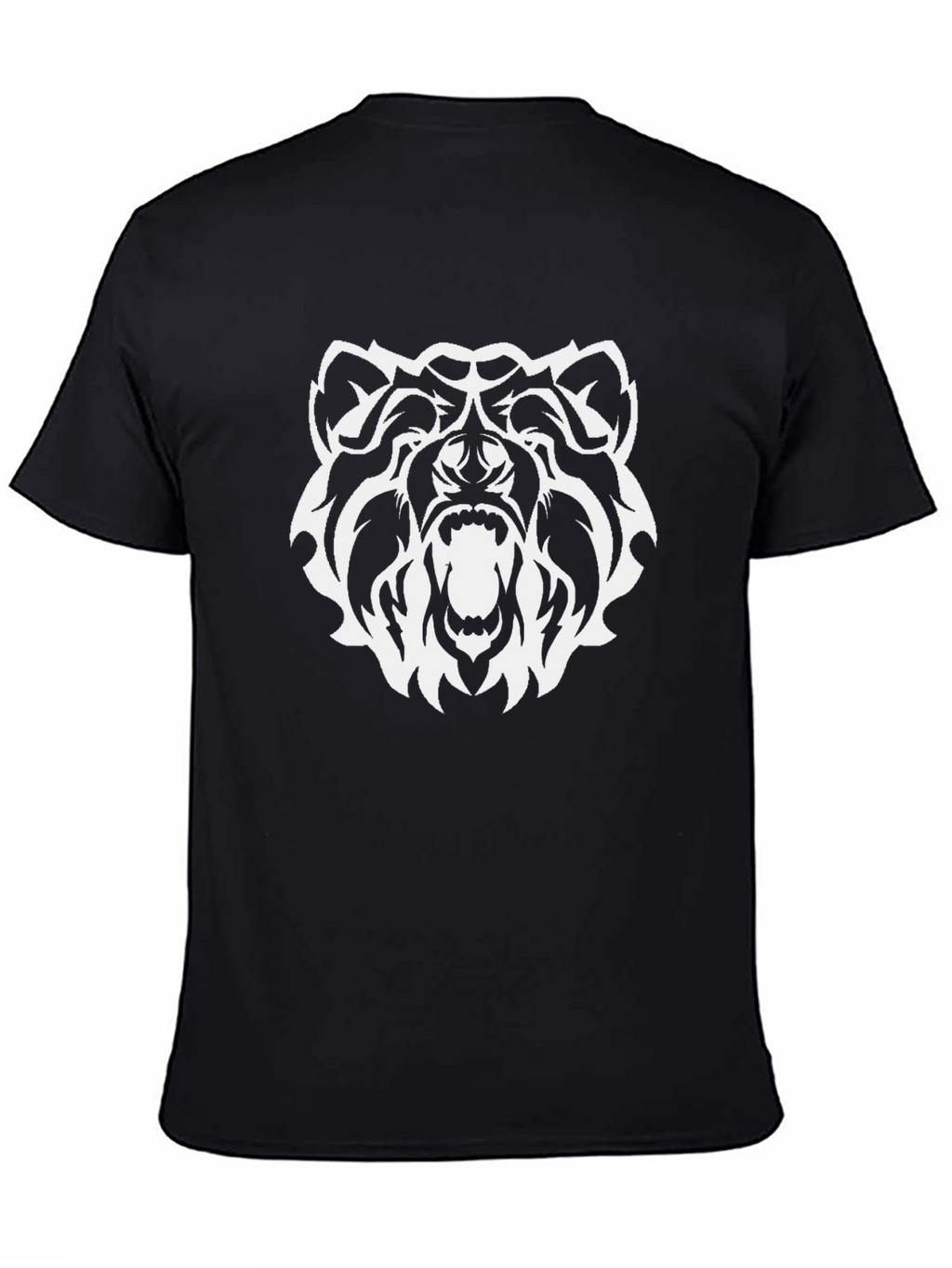 Bold Bear Graphic Tee - Black