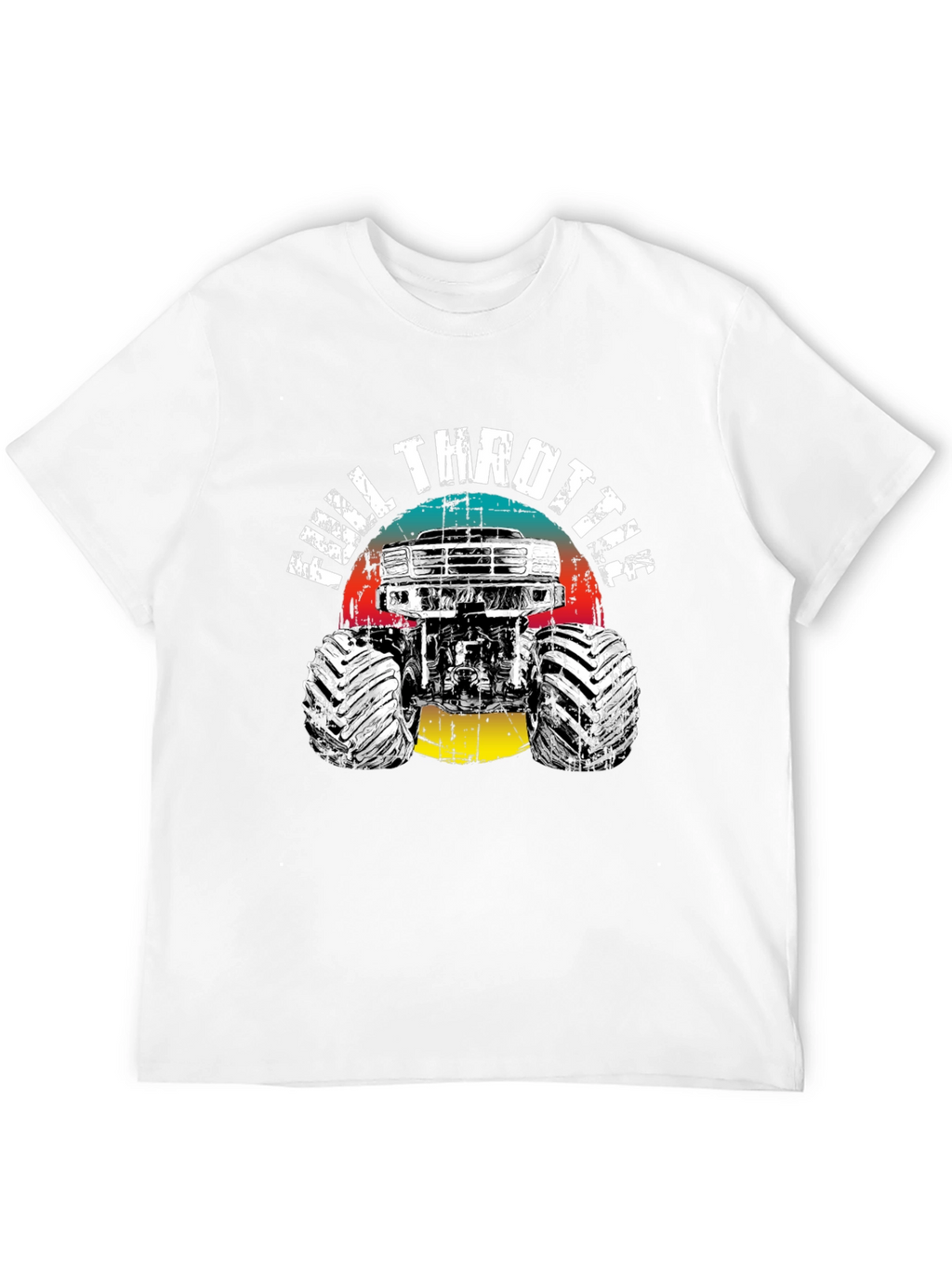 Full Throttle Monster Truck Graphic Tee