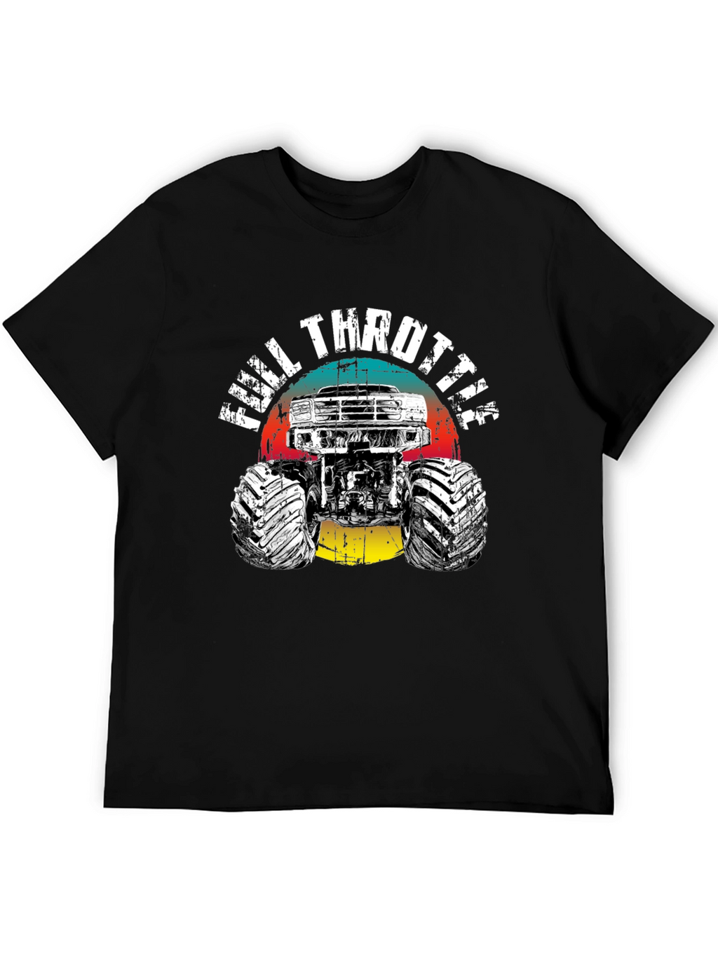 Full Throttle Monster Truck Graphic Tee