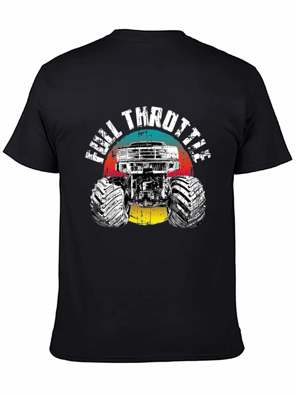 Full Throttle Monster Truck Graphic Tee