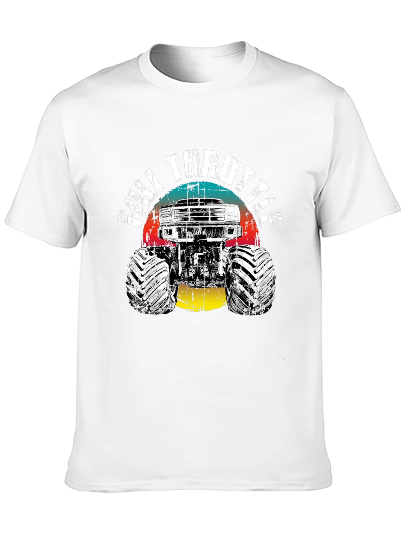 Full Throttle Monster Truck Graphic Tee