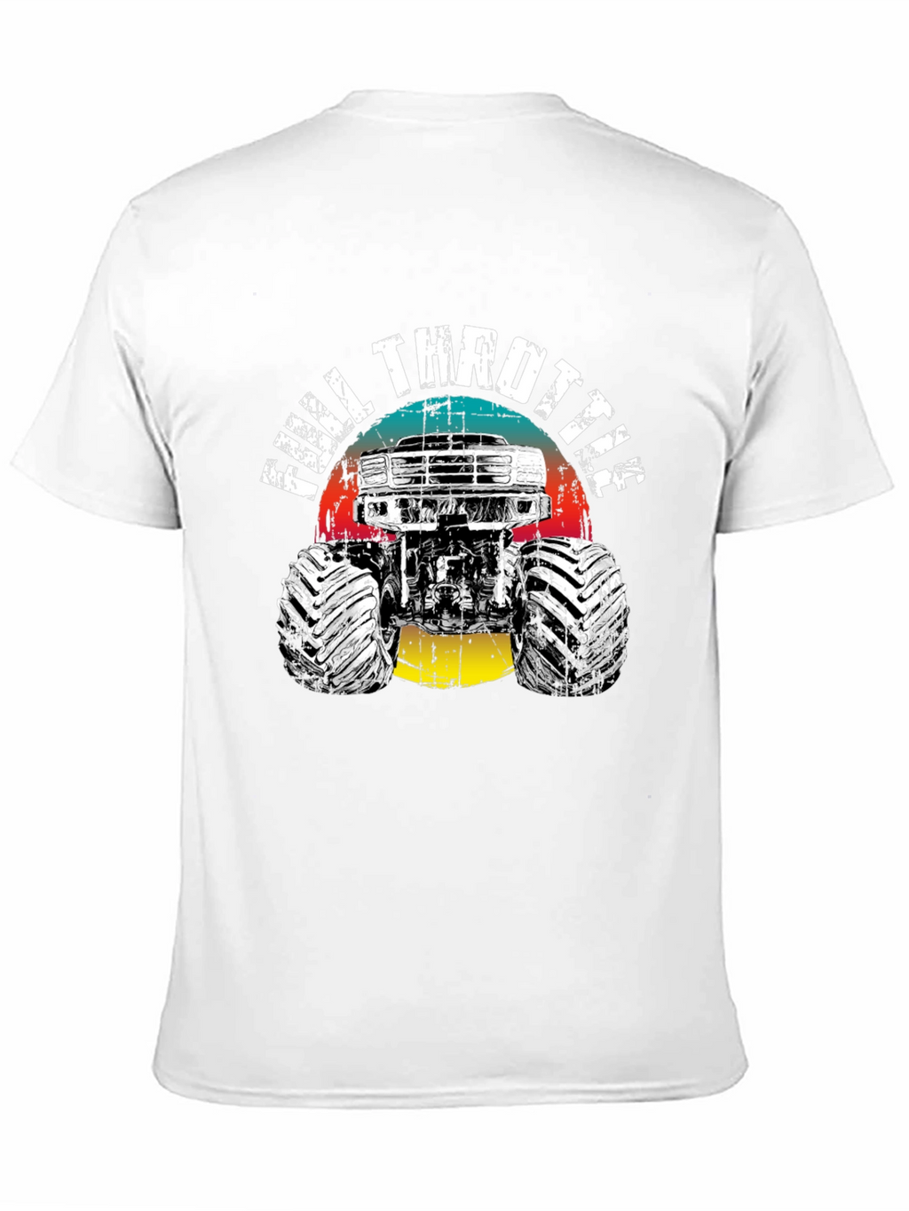 Full Throttle Monster Truck Graphic Tee