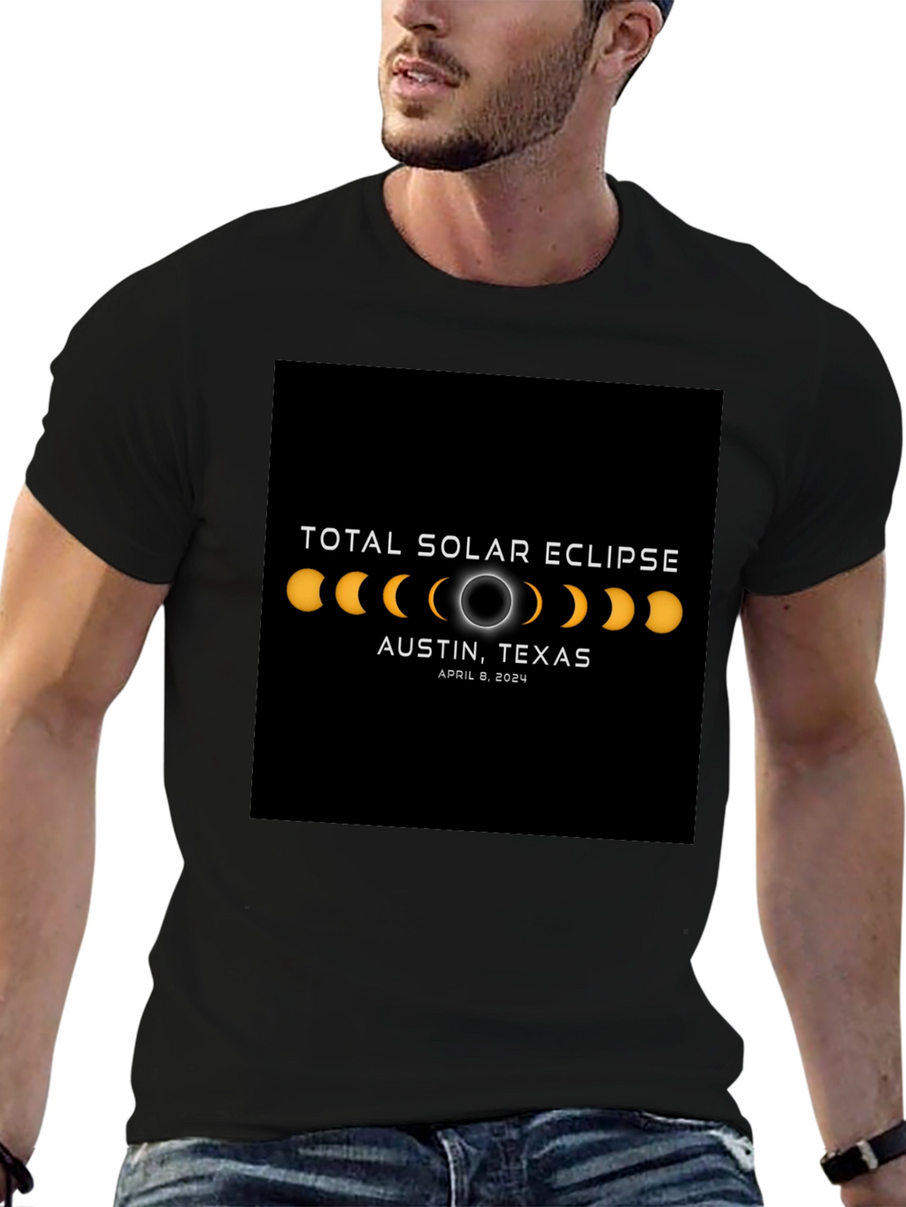 Total Solar Eclipse Austin Texas T-Shirt