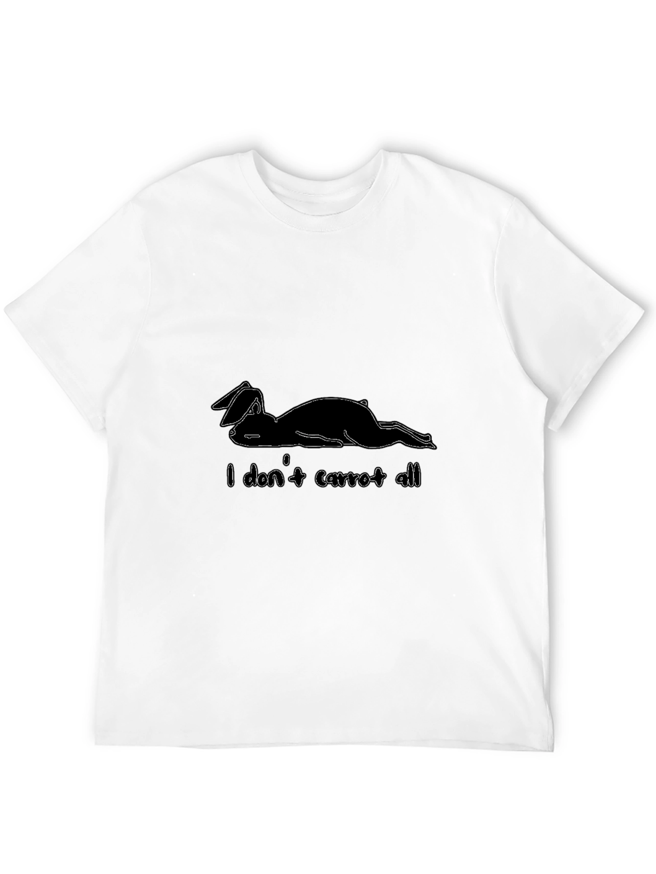 I Dont Carrot All - Funny Bunny T-Shirt