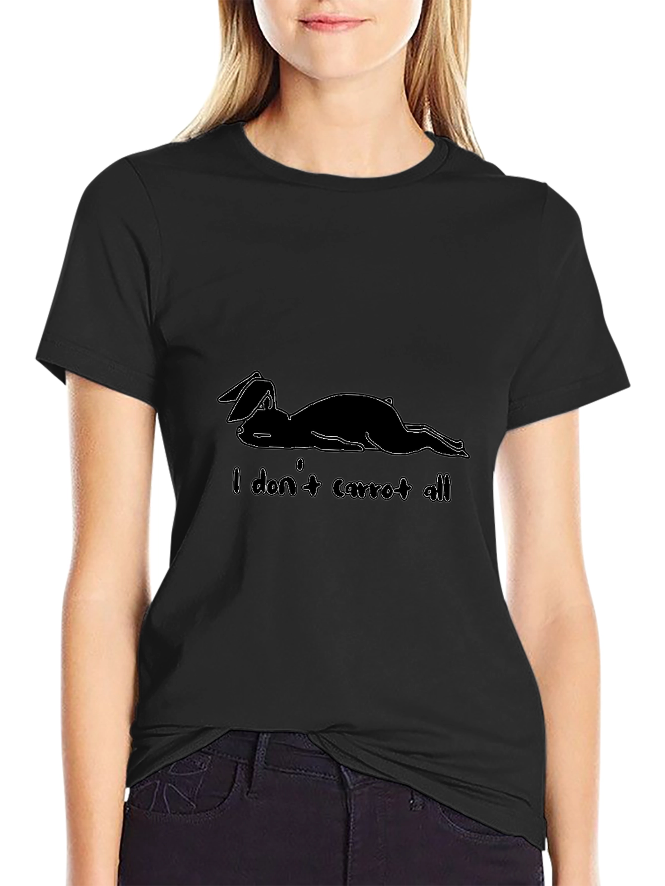 I Dont Carrot All - Funny Bunny T-Shirt