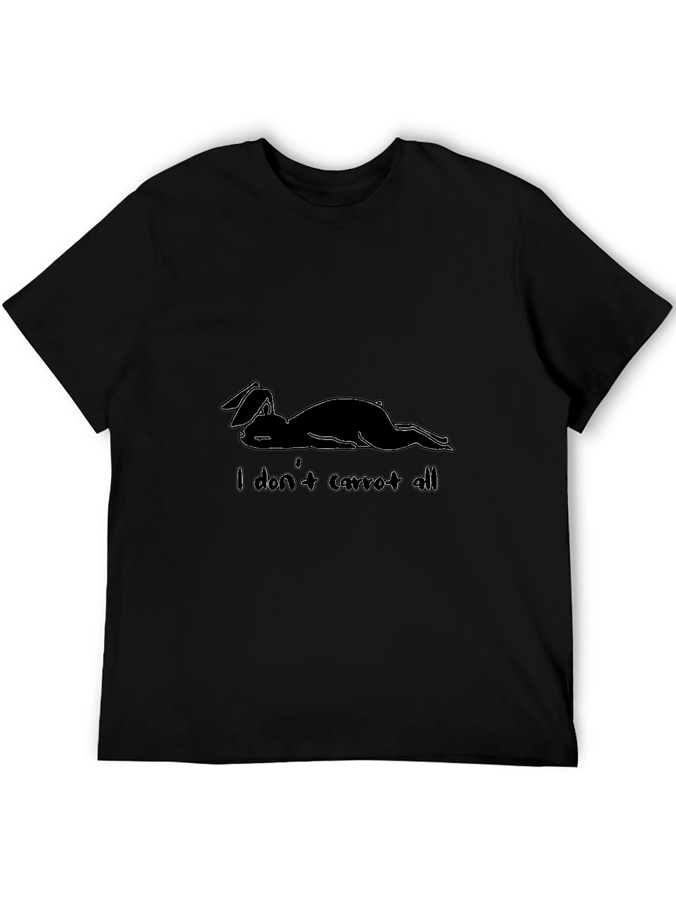 I Dont Carrot All - Funny Bunny T-Shirt
