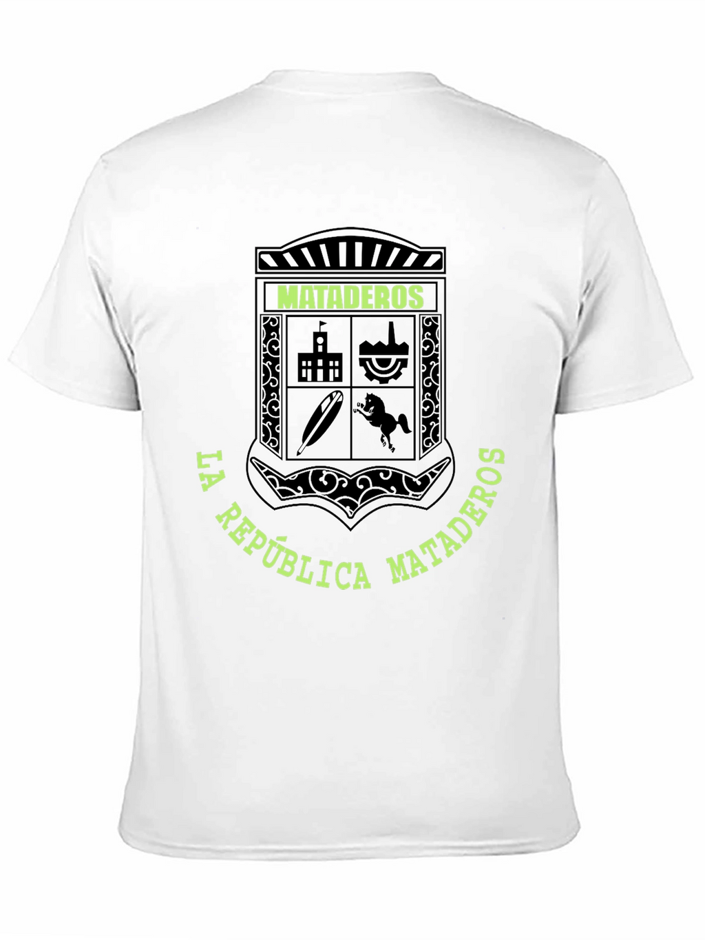Mataderos Crest Graphic Tee - Black