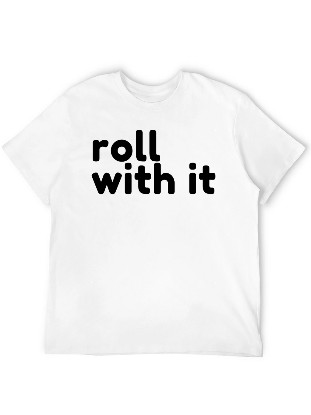 Roll With It Graphic T-Shirt - Black