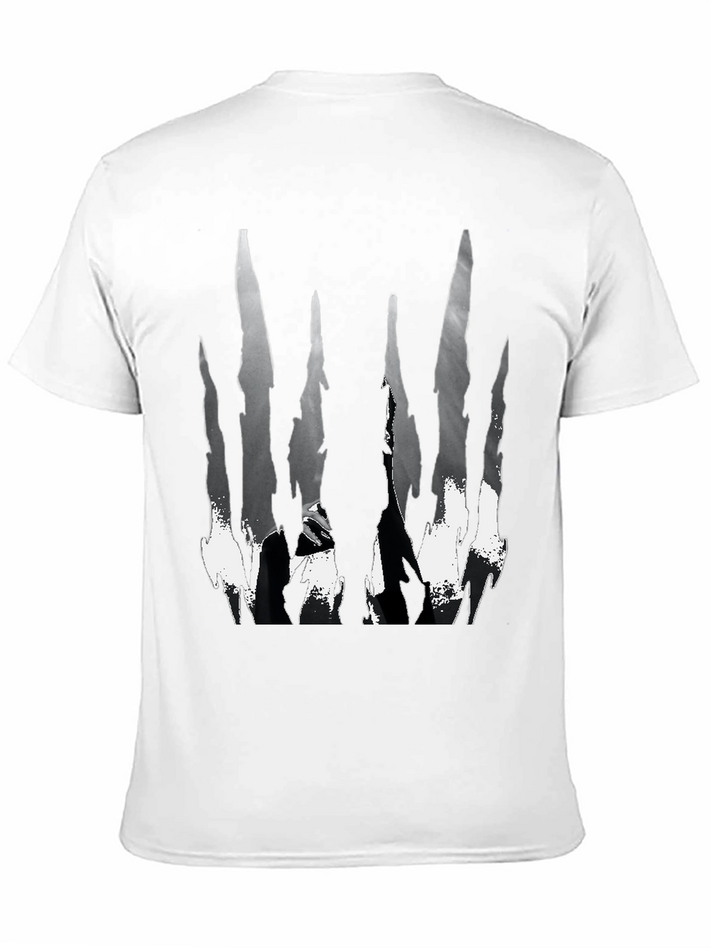 Abstract Black & White Graphic Tee