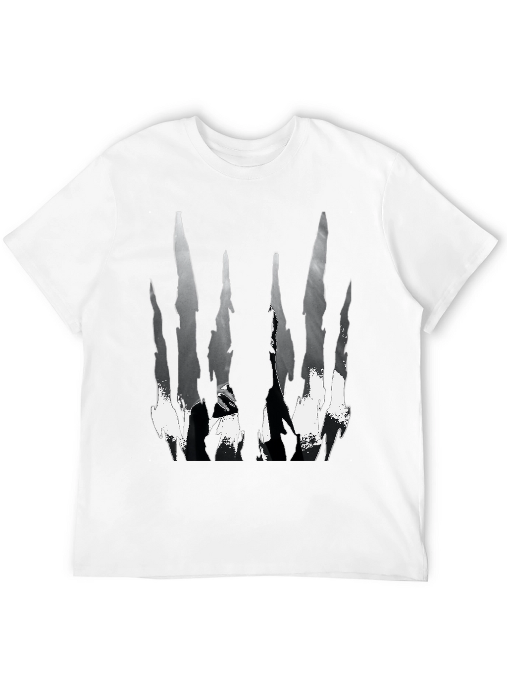 Abstract Black & White Graphic Tee