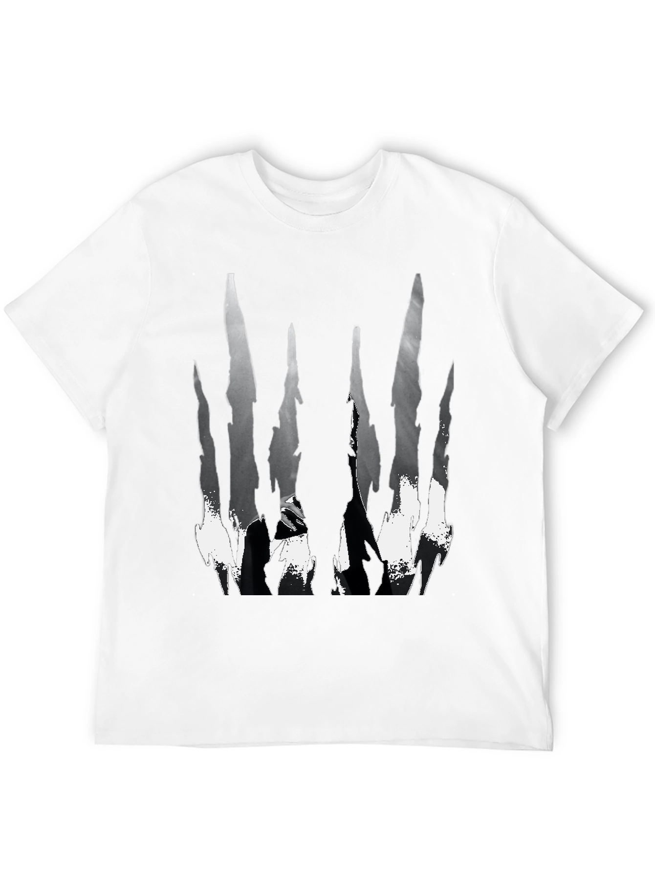 Abstract Black & White Graphic Tee