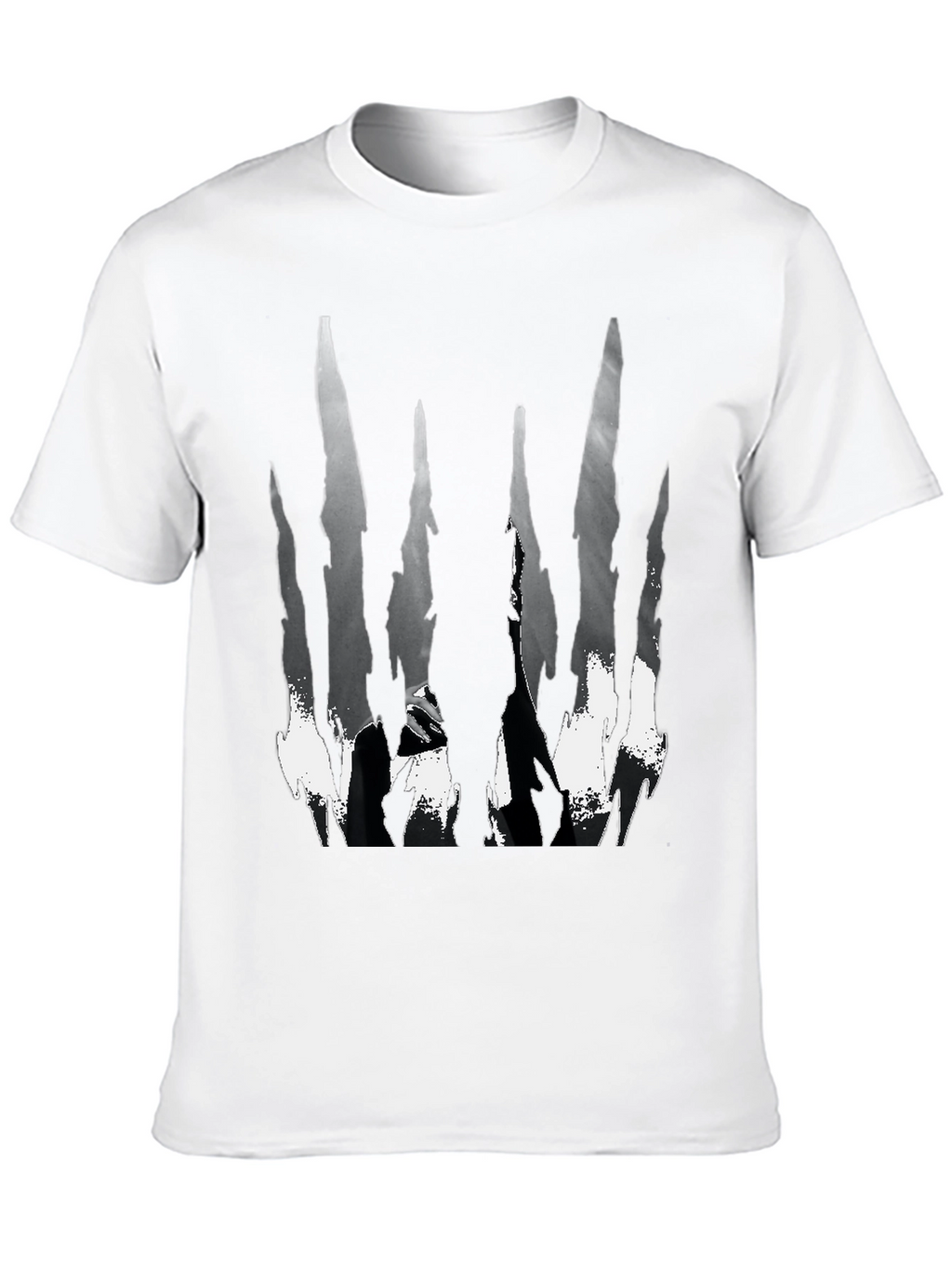 Abstract Black & White Graphic Tee