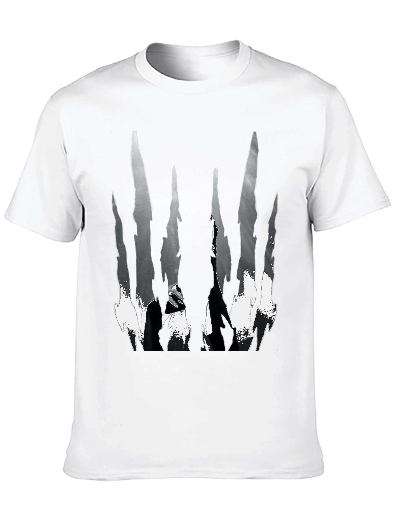 Abstract Black & White Graphic Tee