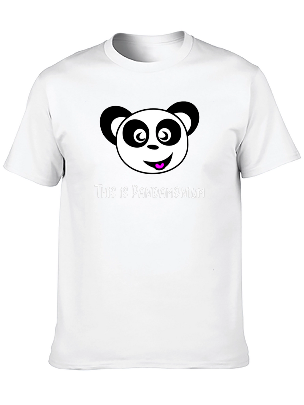 Pandamonium Black T-Shirt Panda Graphic Tee