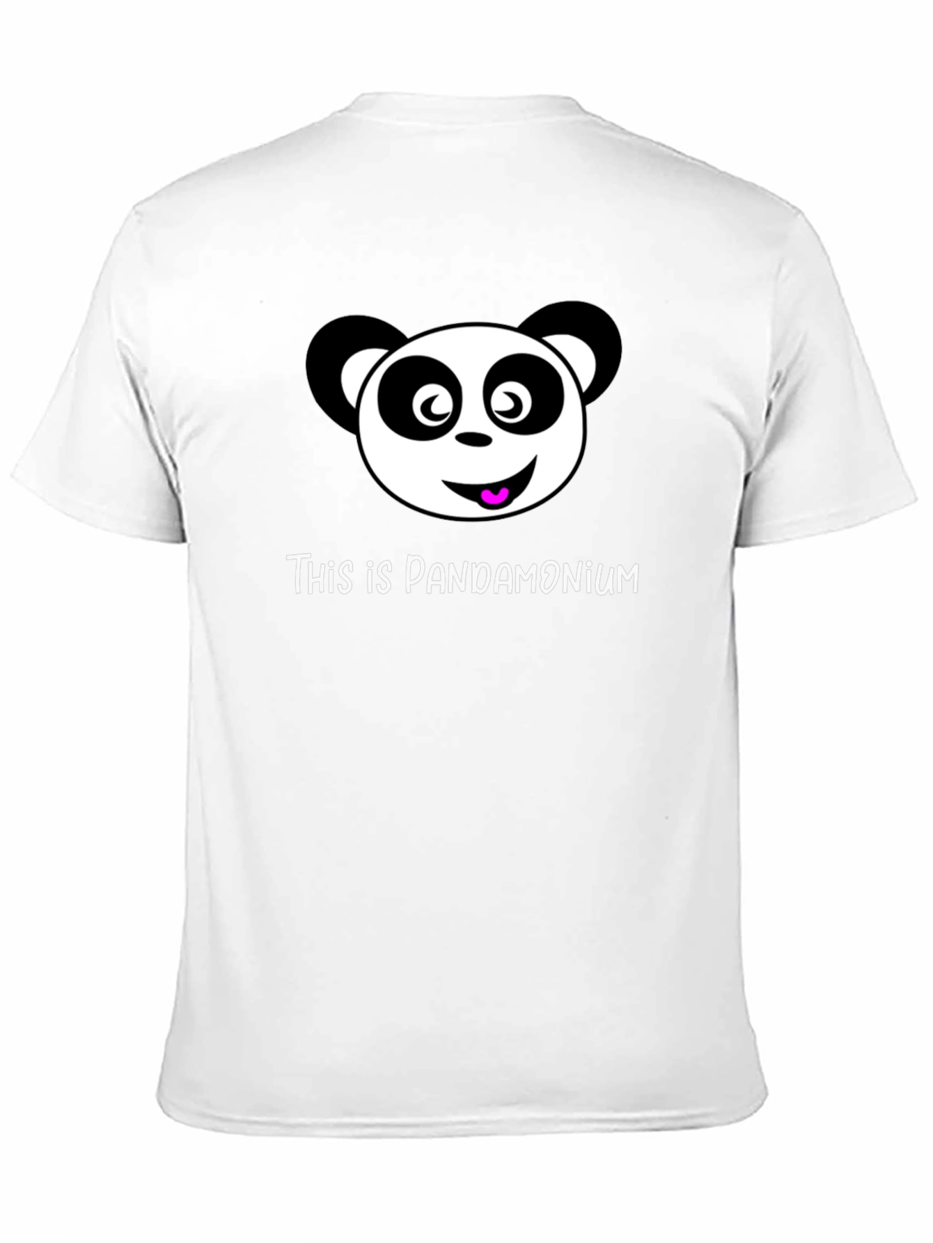 Pandamonium Black T-Shirt Panda Graphic Tee