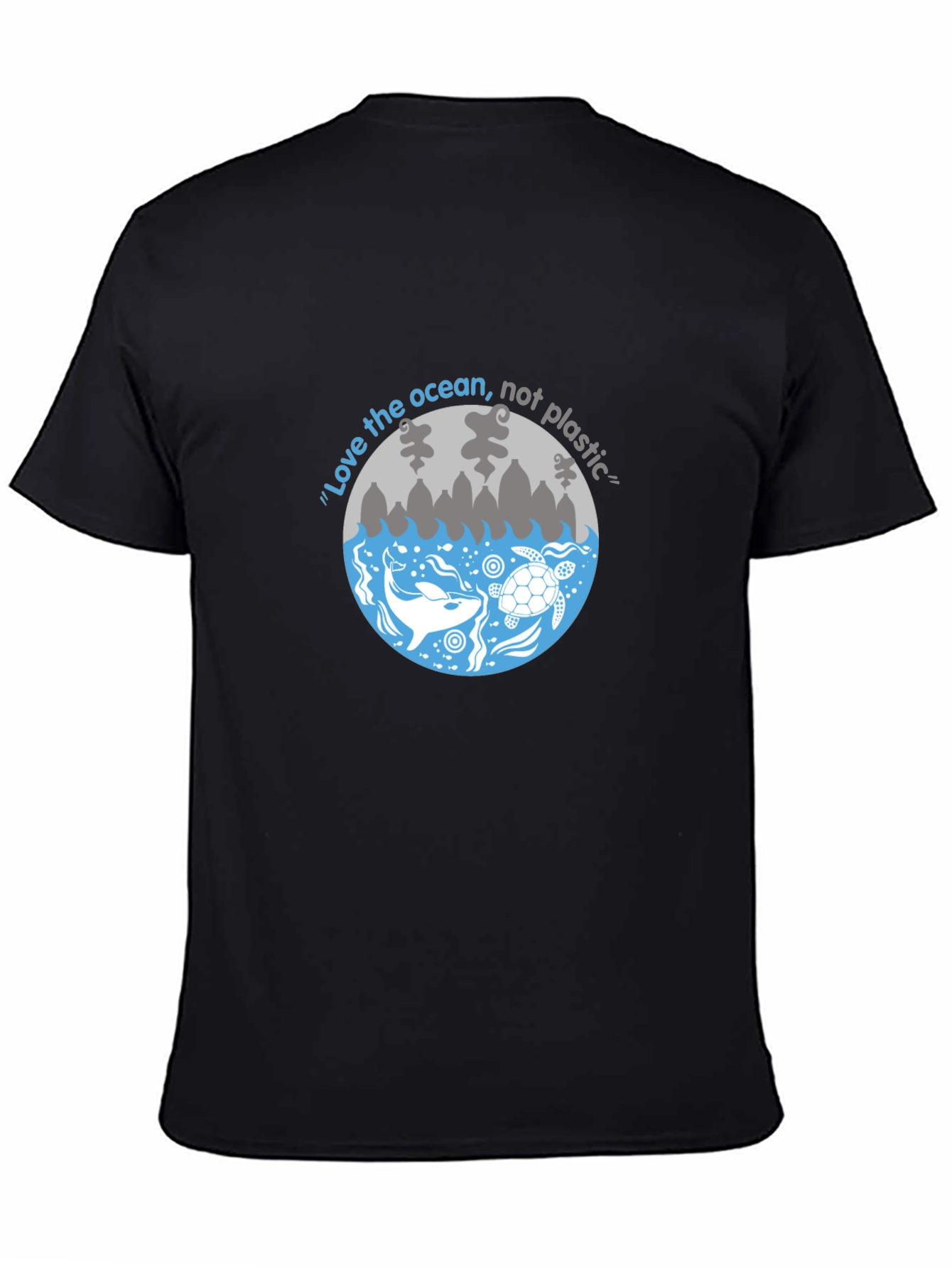 Love the Ocean Graphic Tee - Black