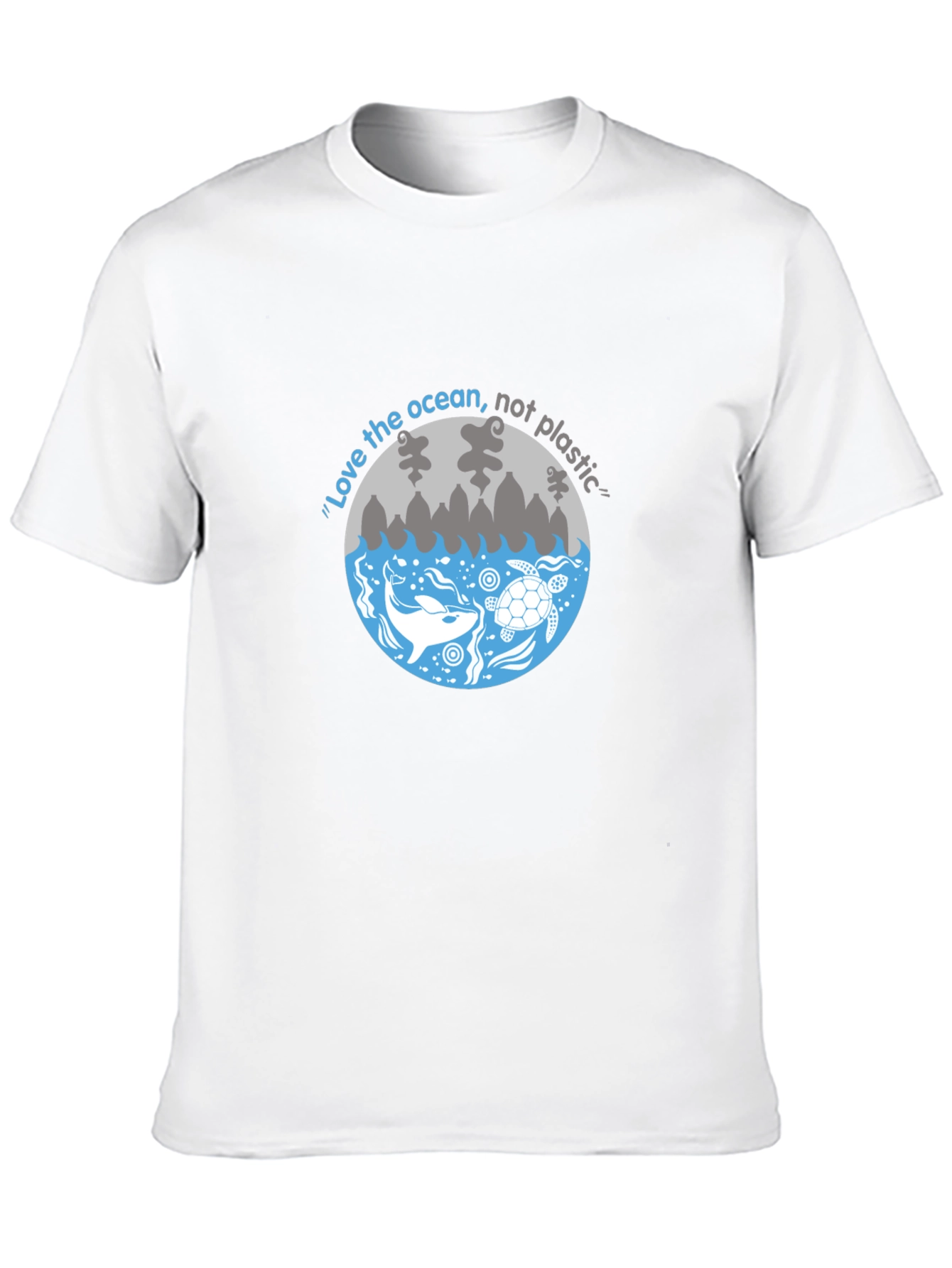 Love the Ocean Graphic Tee - Black