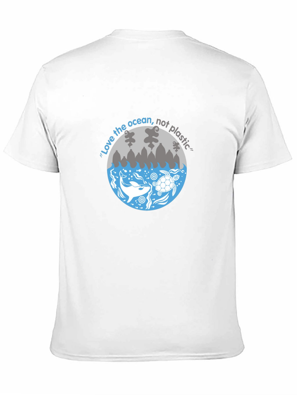 Love the Ocean Graphic Tee - Black