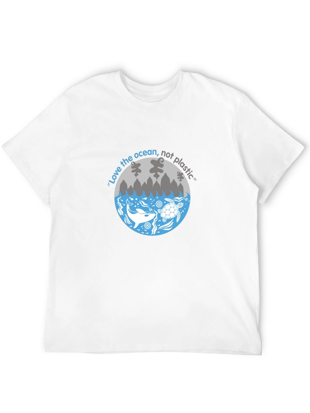 Love the Ocean Graphic Tee - Black