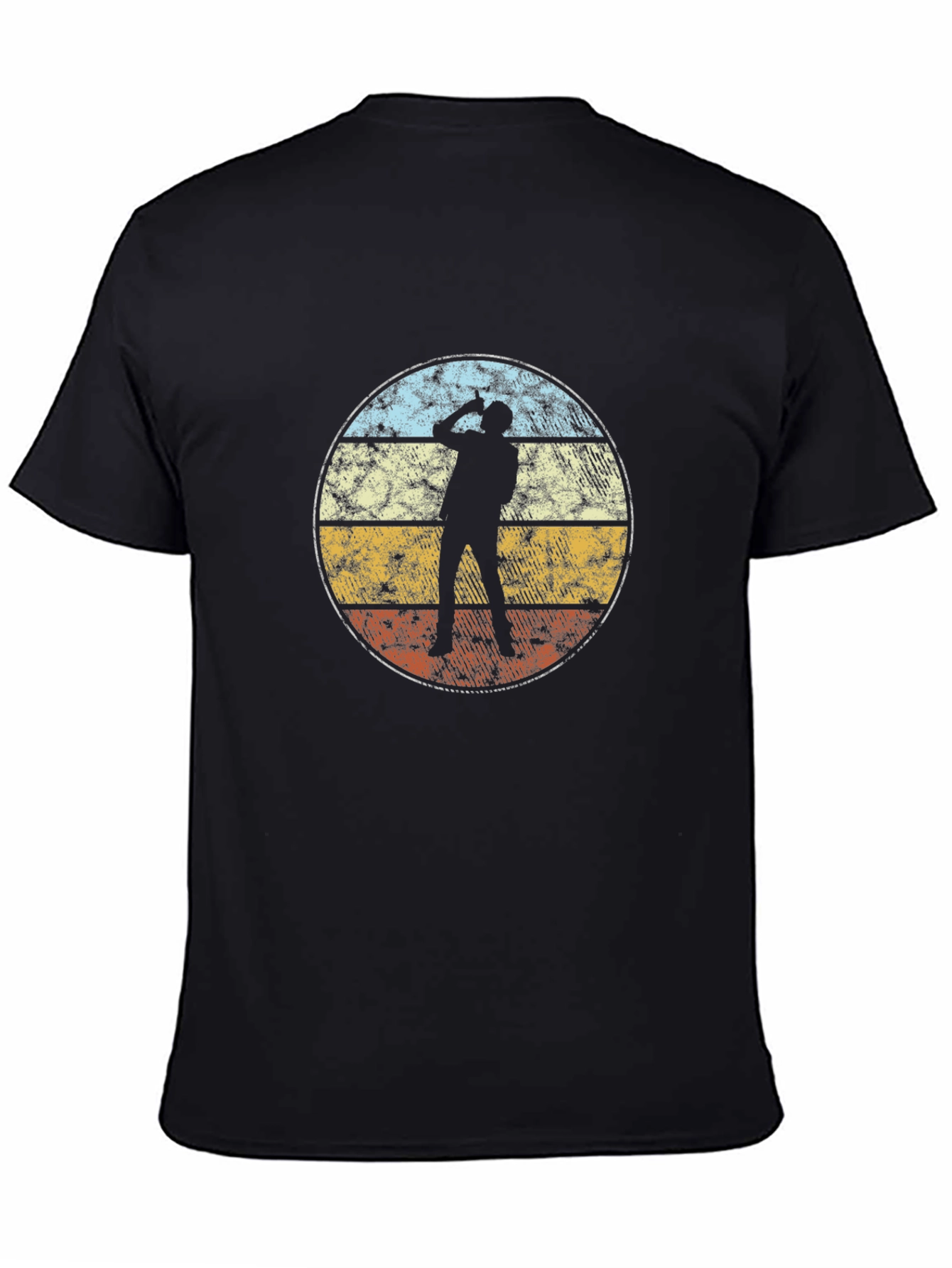 Vintage Golfer Silhouette T-Shirt