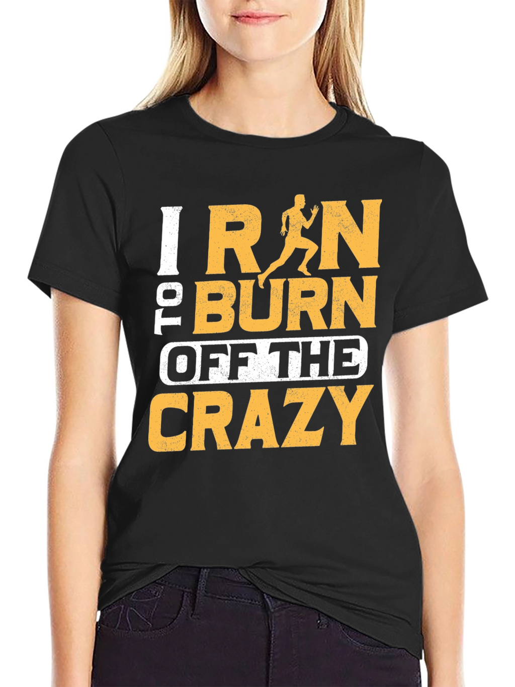 Run the Crazy Away Graphic T-Shirt