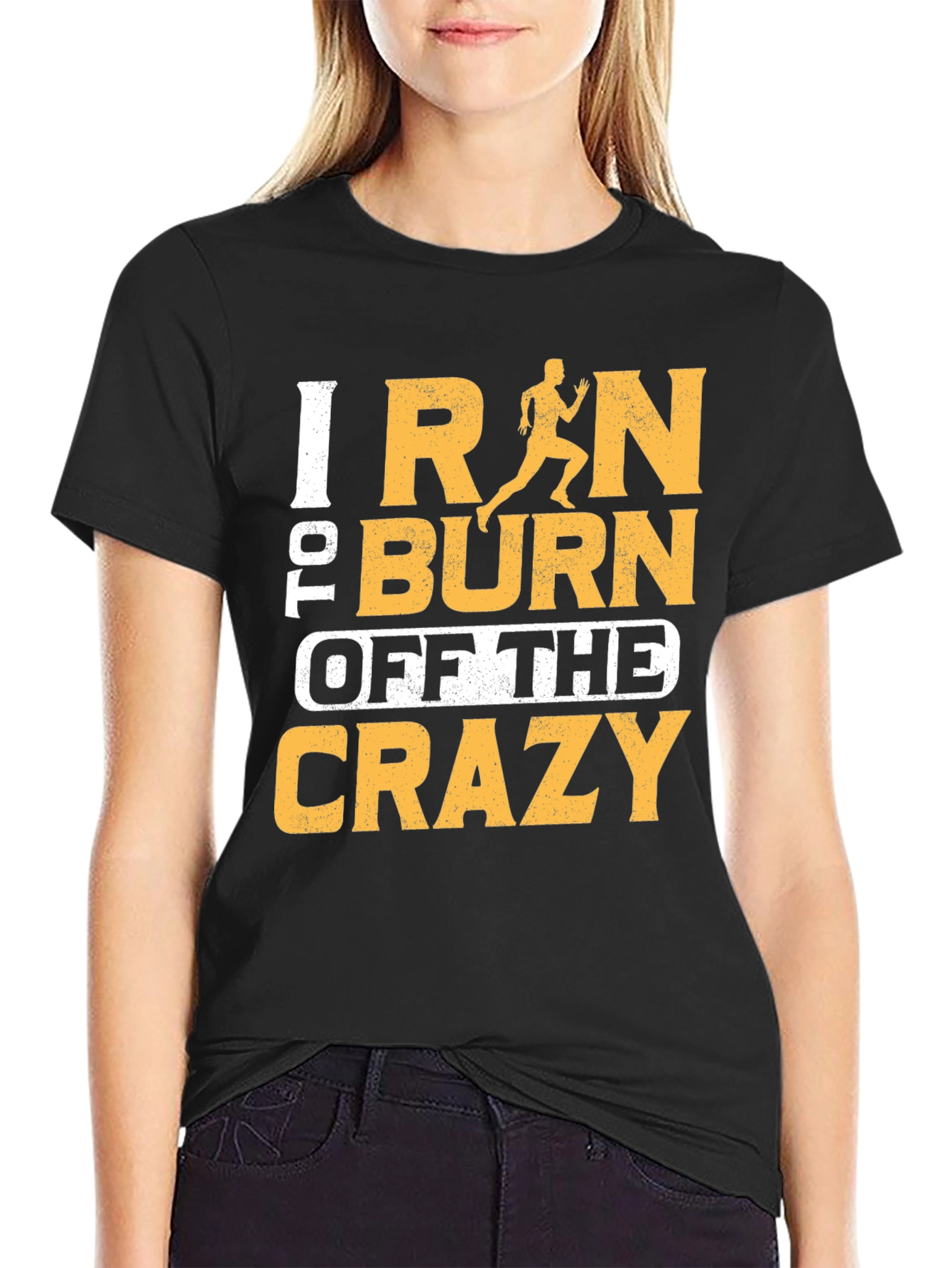 Run the Crazy Away Graphic T-Shirt