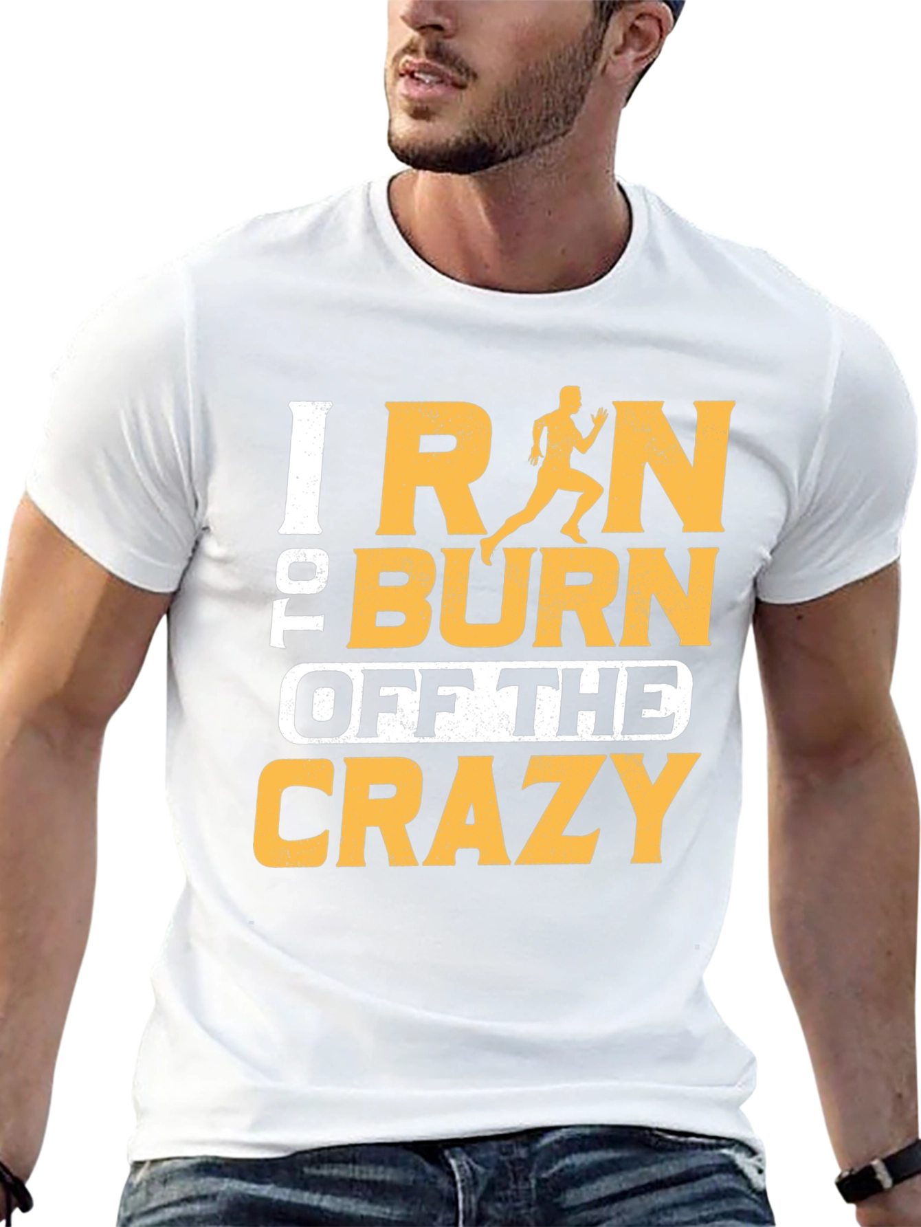 Run the Crazy Away Graphic T-Shirt