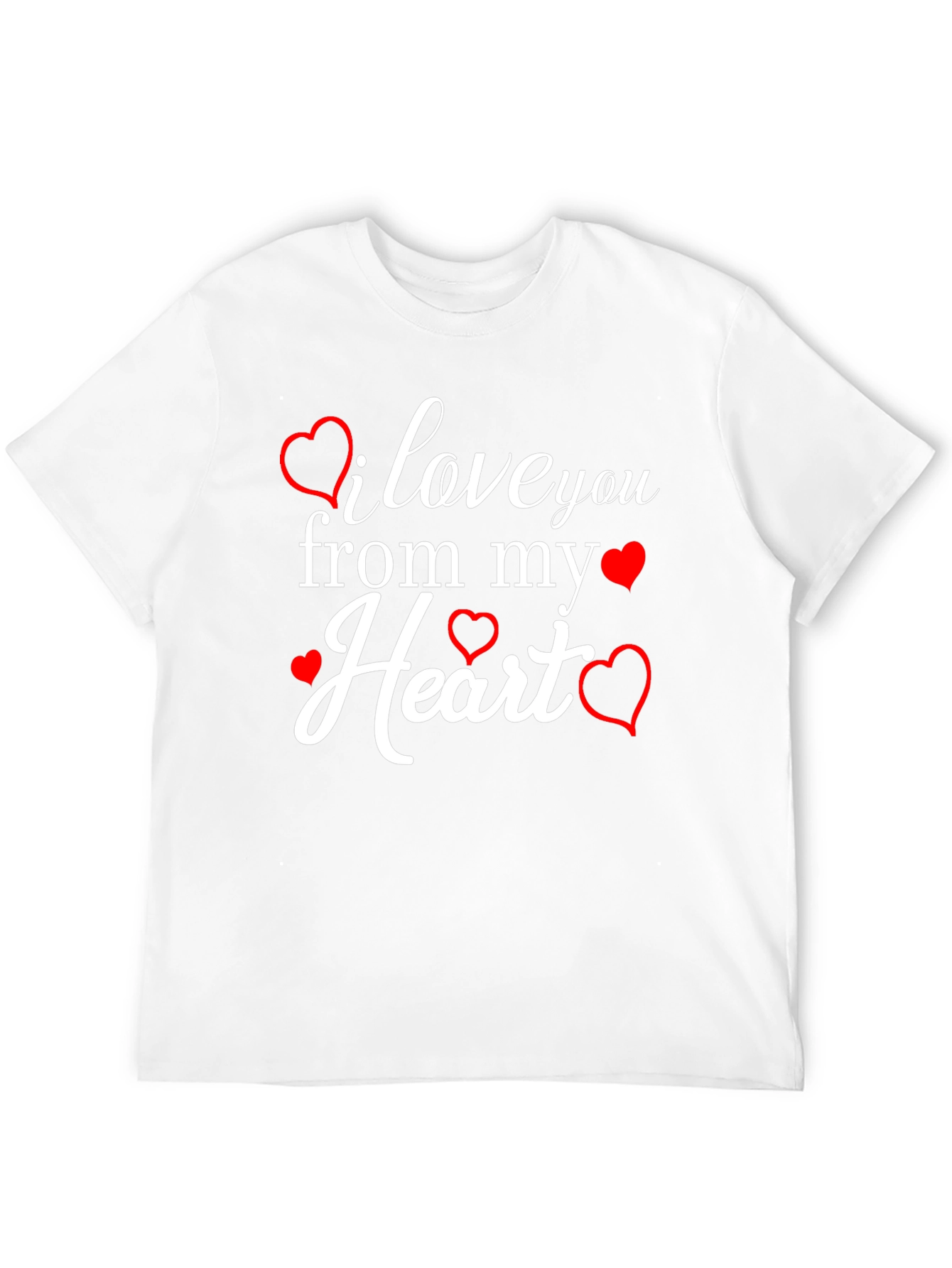 I Love You From My Heart Graphic Tee