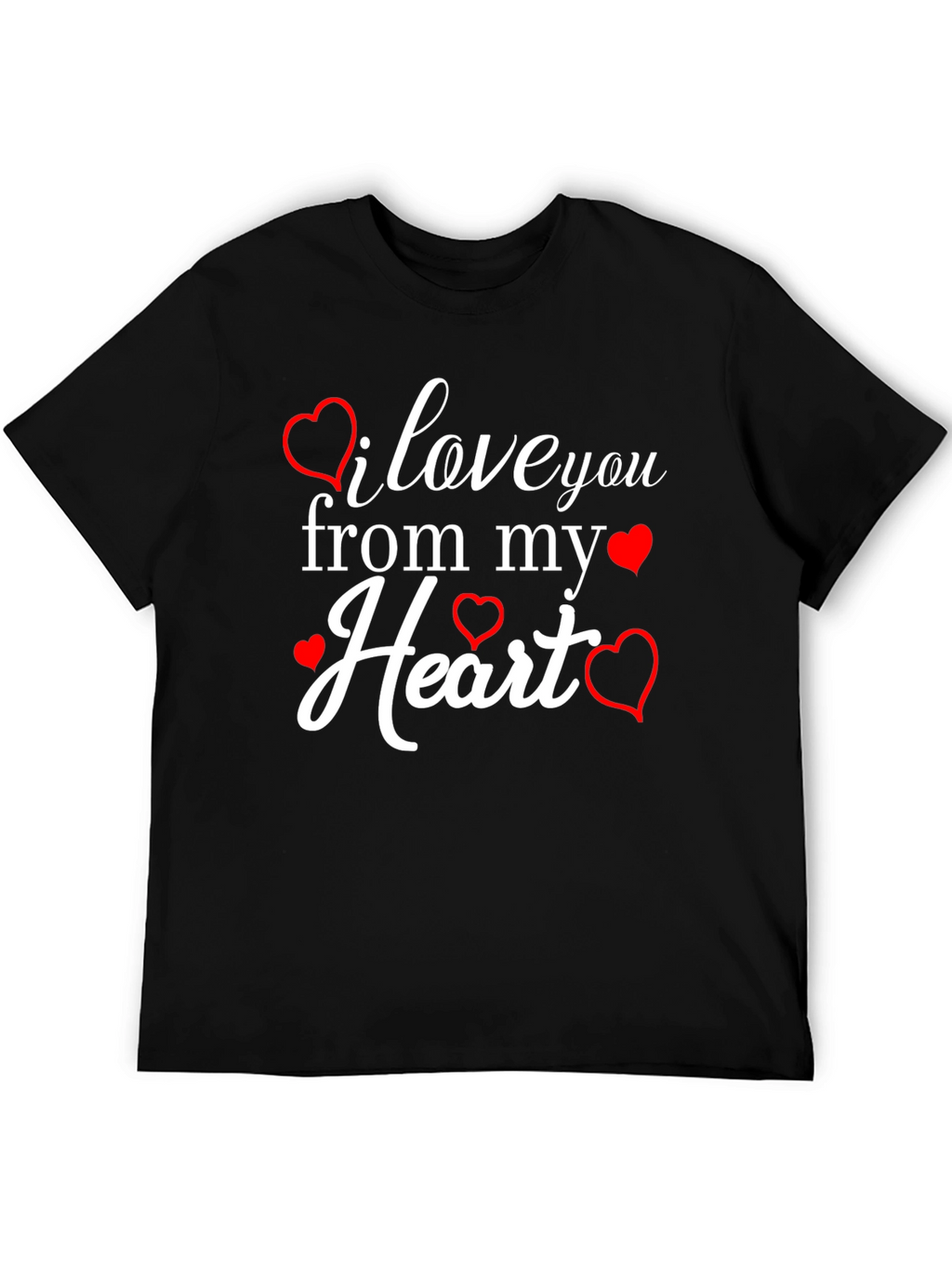 I Love You From My Heart Graphic Tee