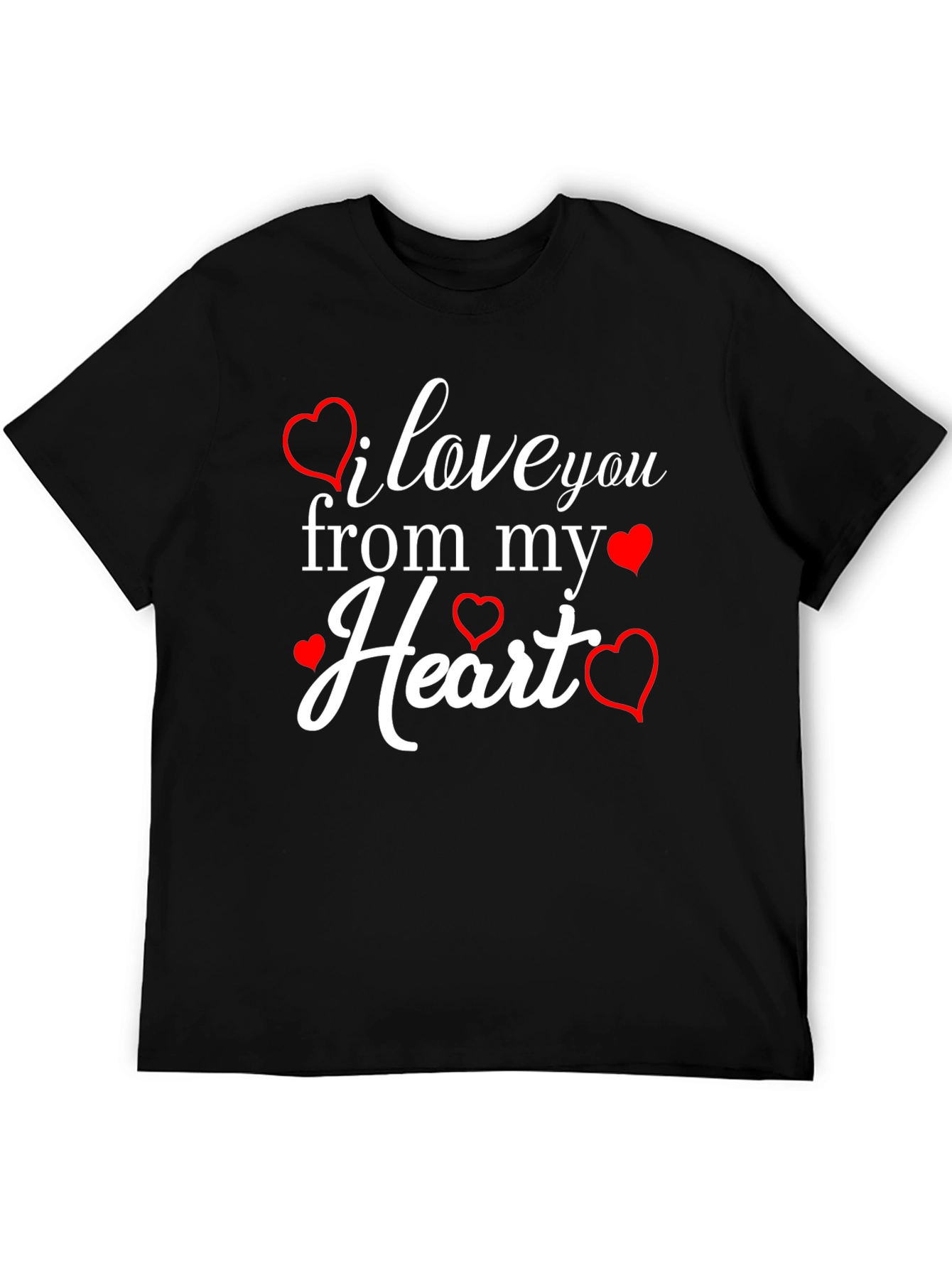 I Love You From My Heart Graphic Tee