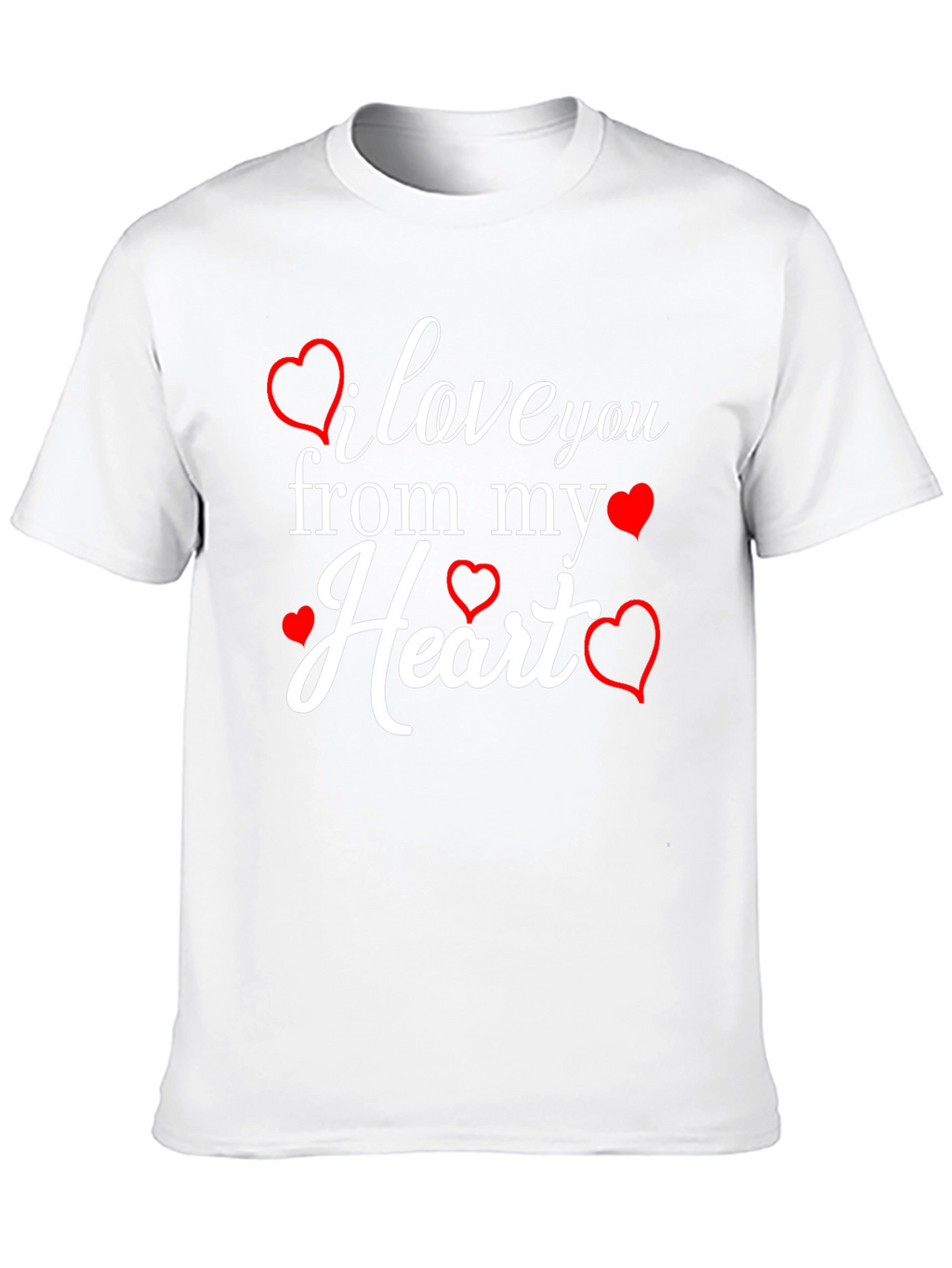 I Love You From My Heart Graphic Tee