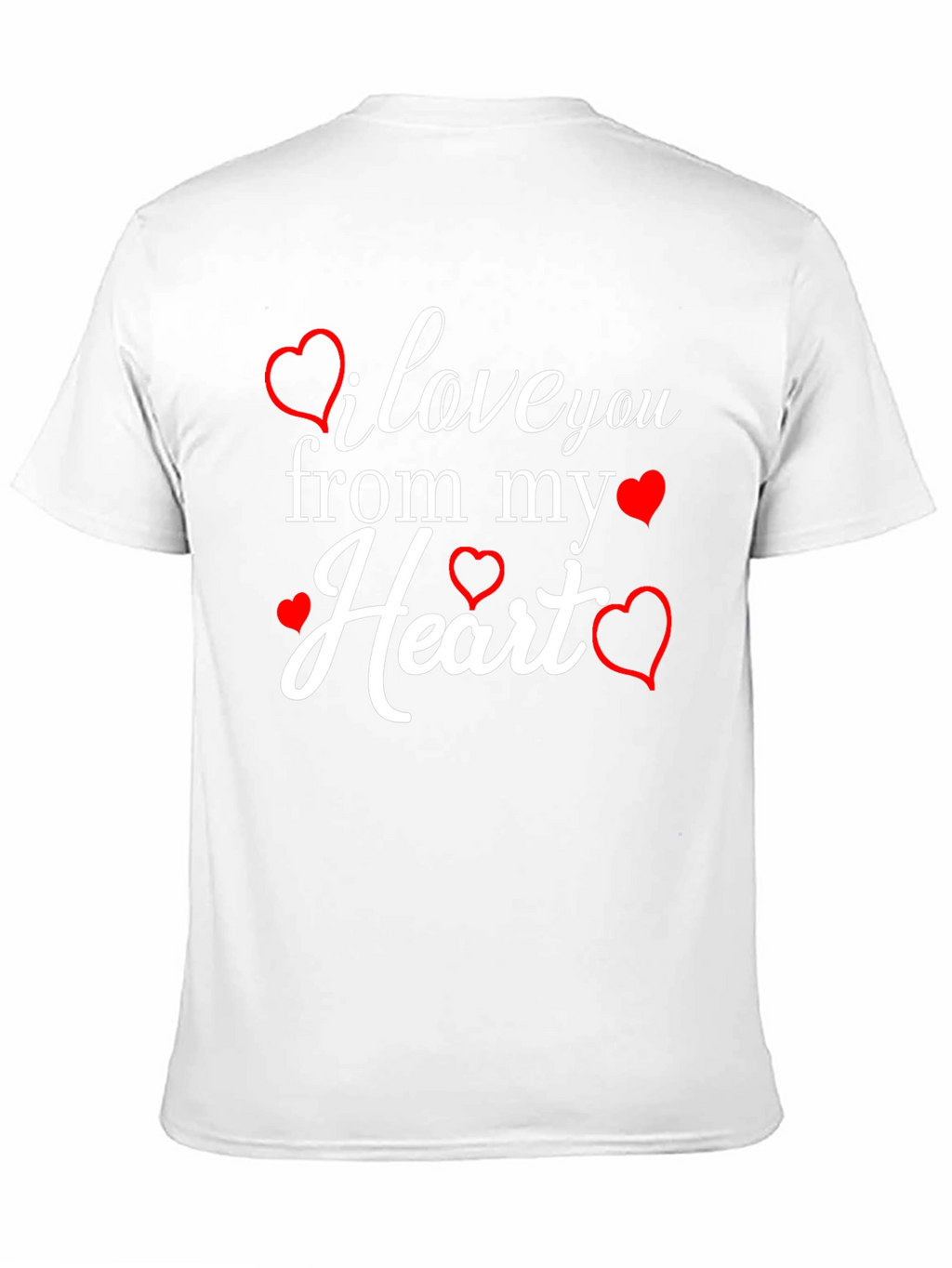 I Love You From My Heart Graphic Tee