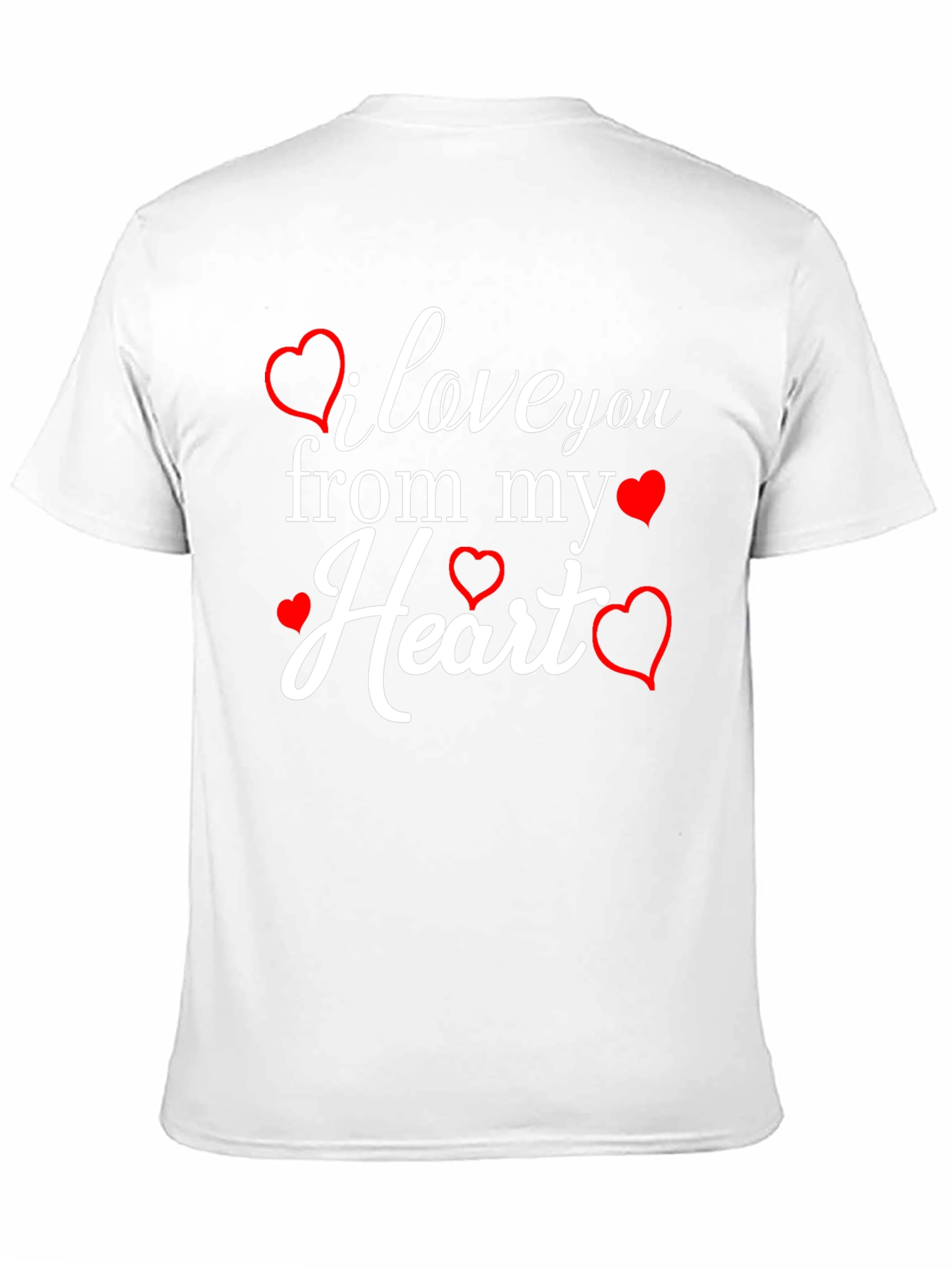 I Love You From My Heart Graphic Tee