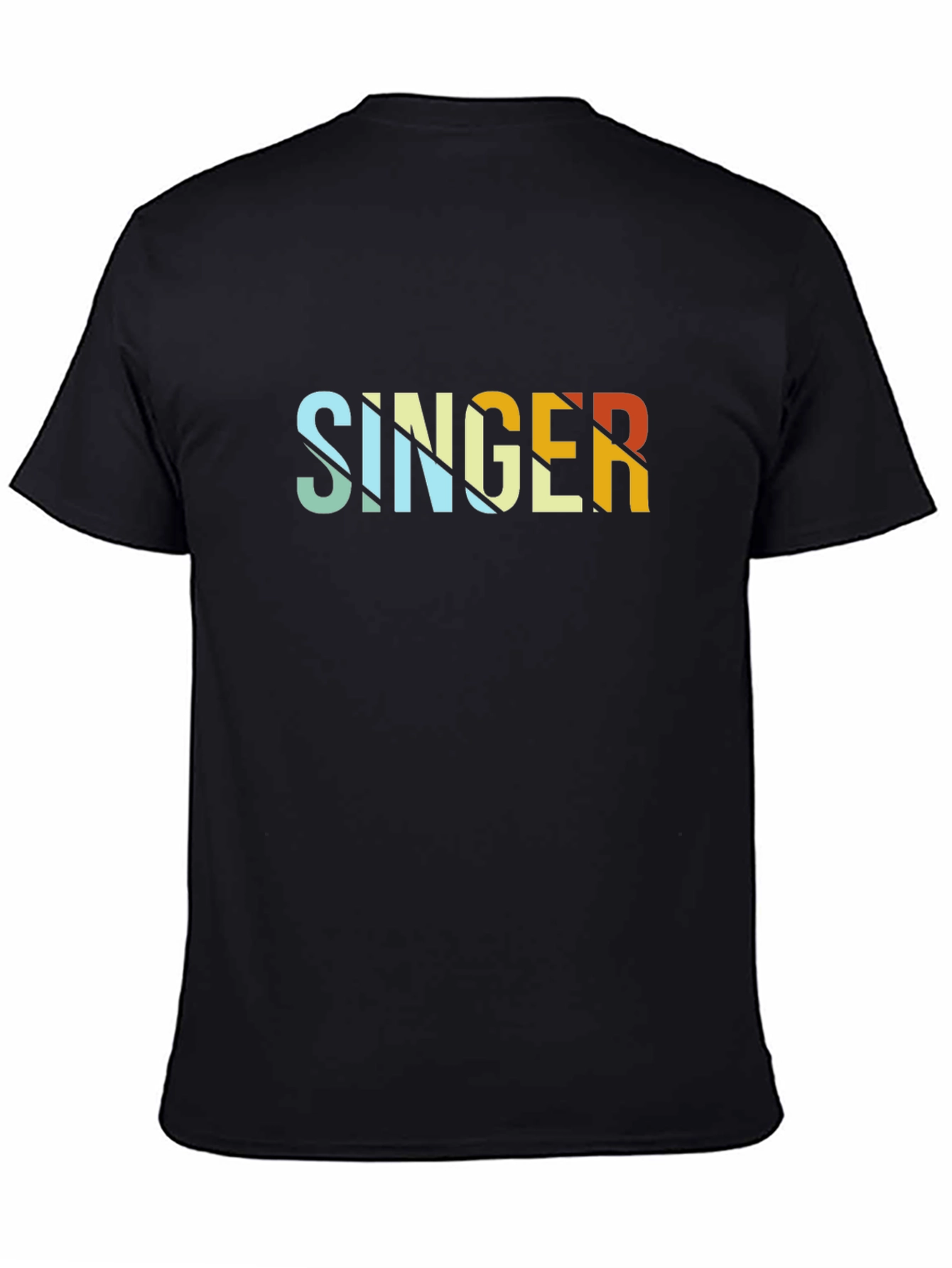 Retro Singer Graphic Tee - Stylish Music Lover T-Shirt