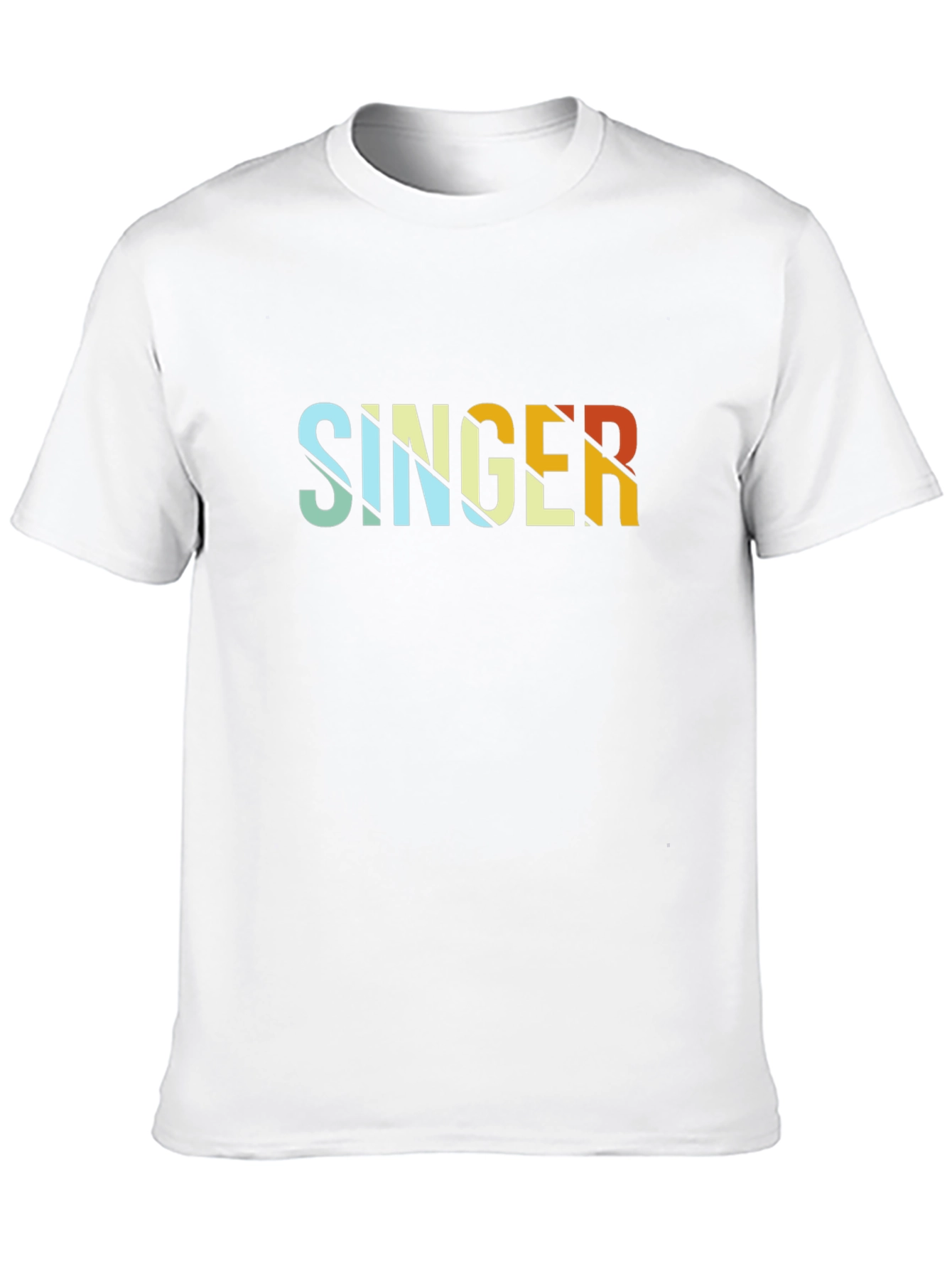 Retro Singer Graphic Tee - Stylish Music Lover T-Shirt