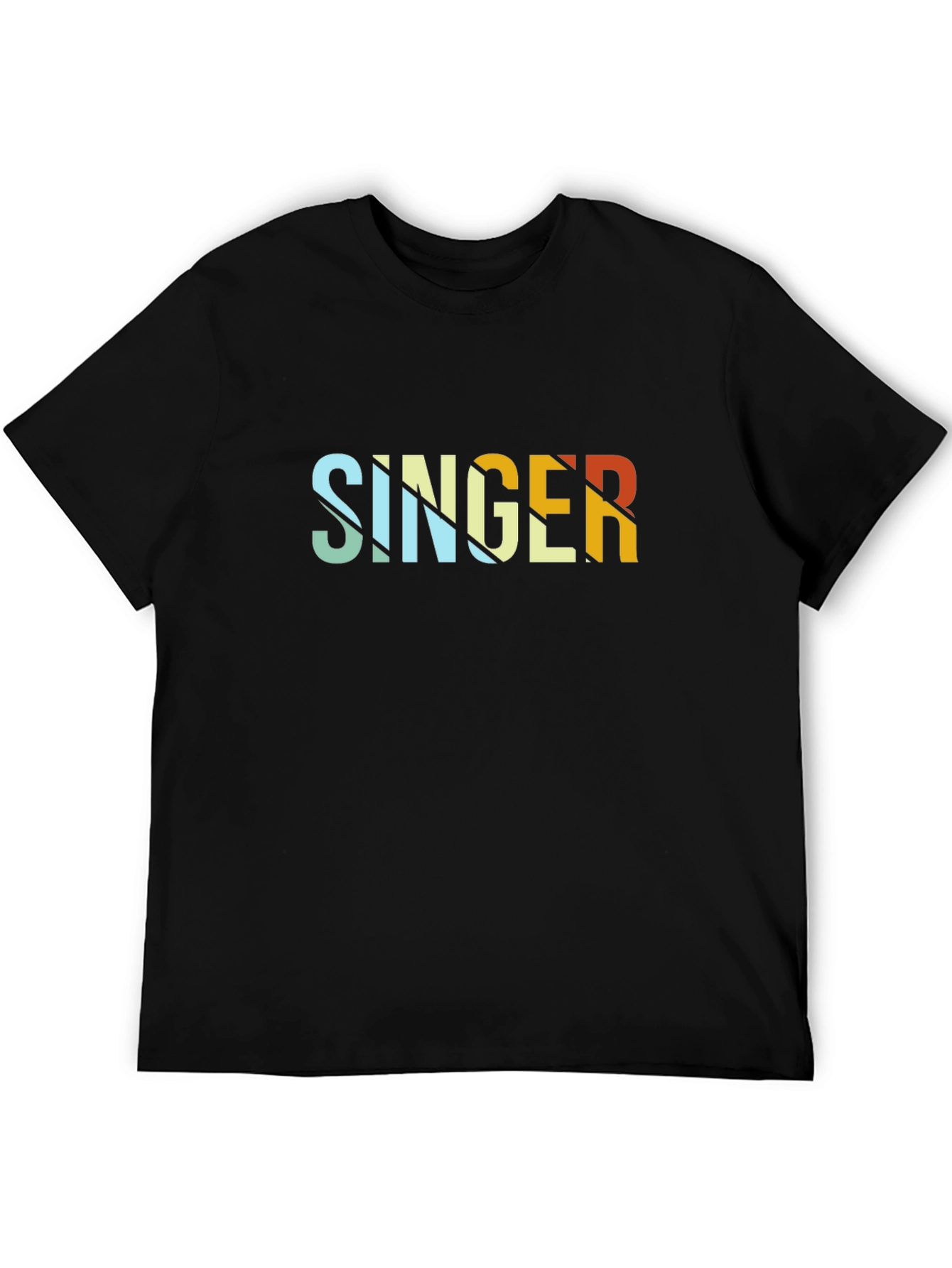 Retro Singer Graphic Tee - Stylish Music Lover T-Shirt