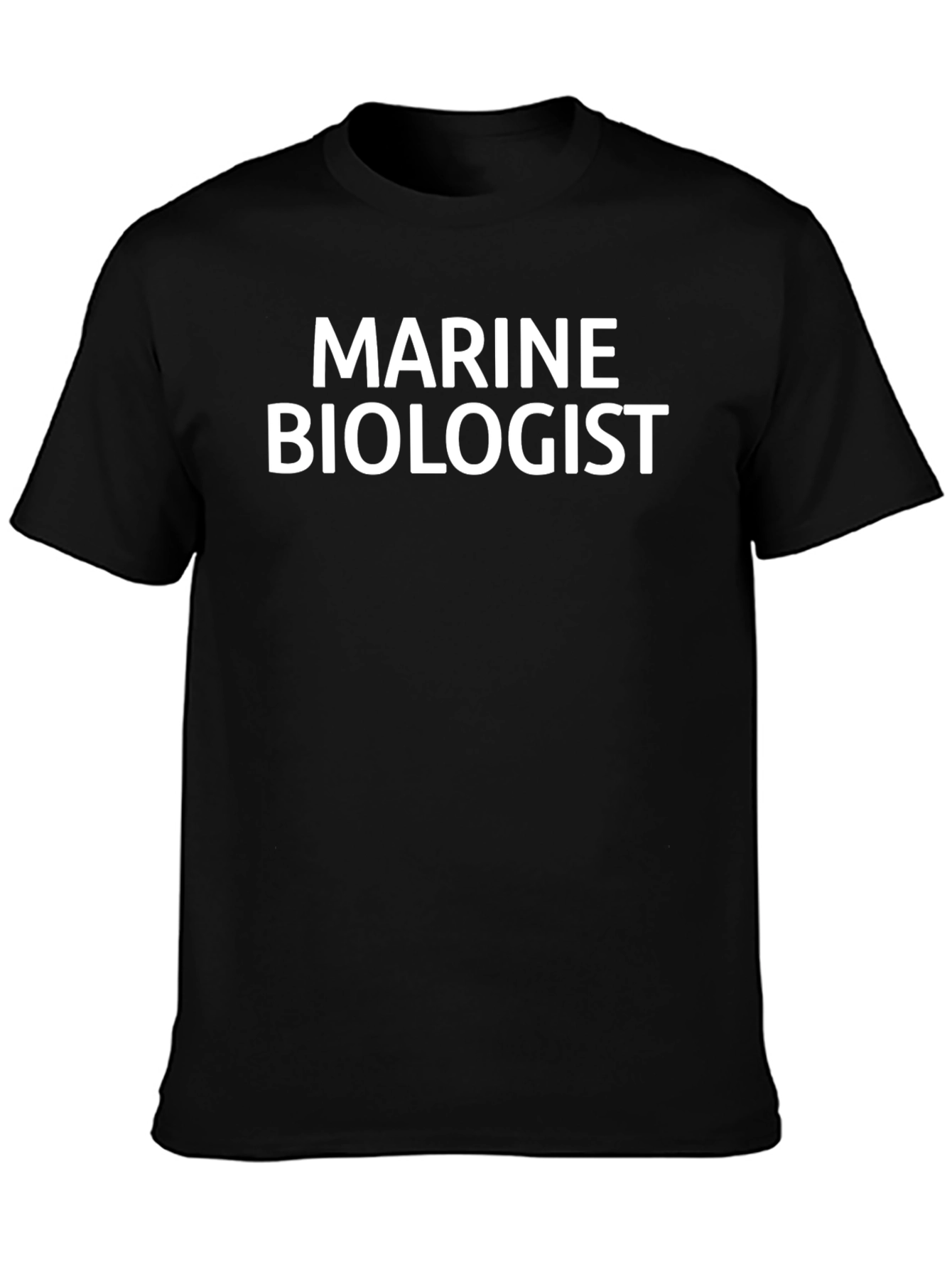 Marine Biologist Black T-Shirt