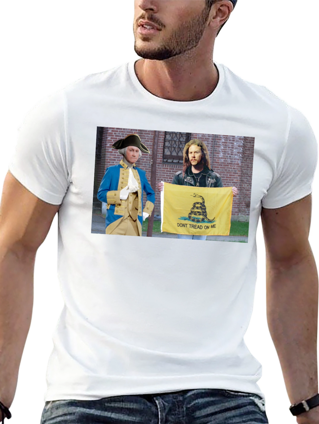 Washington & Metallica Tee - Dont Tread On Me