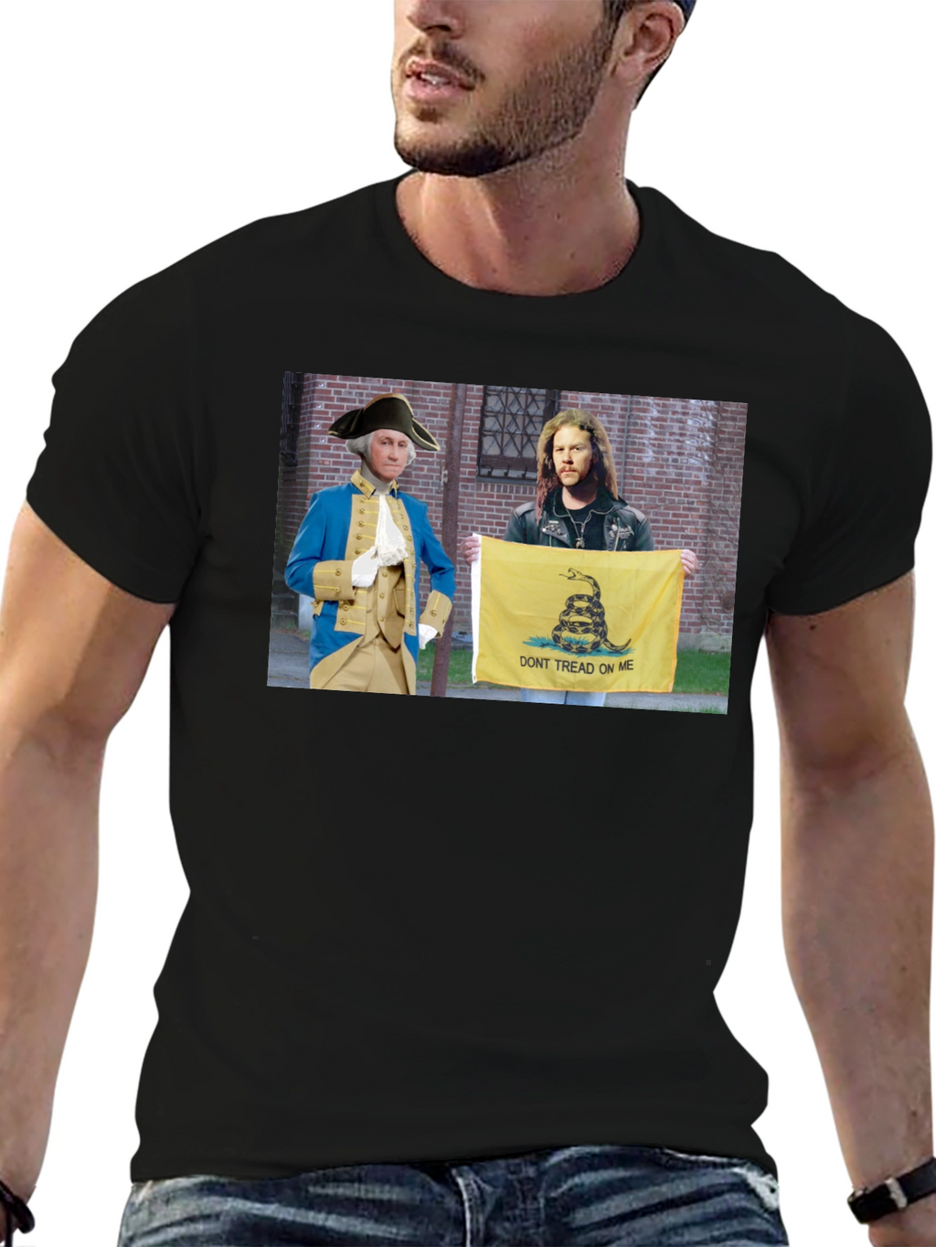 Washington & Metallica Tee - Dont Tread On Me