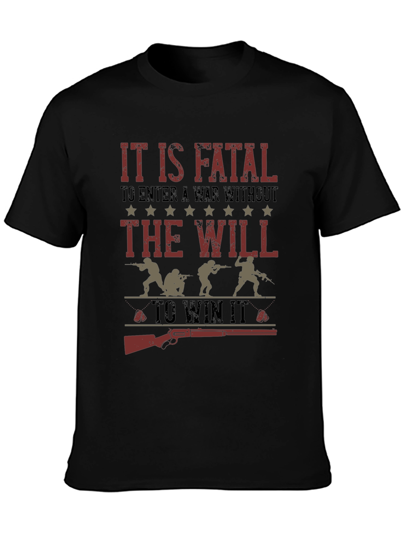 Patriotic Will to Win Graphic T-Shirt
