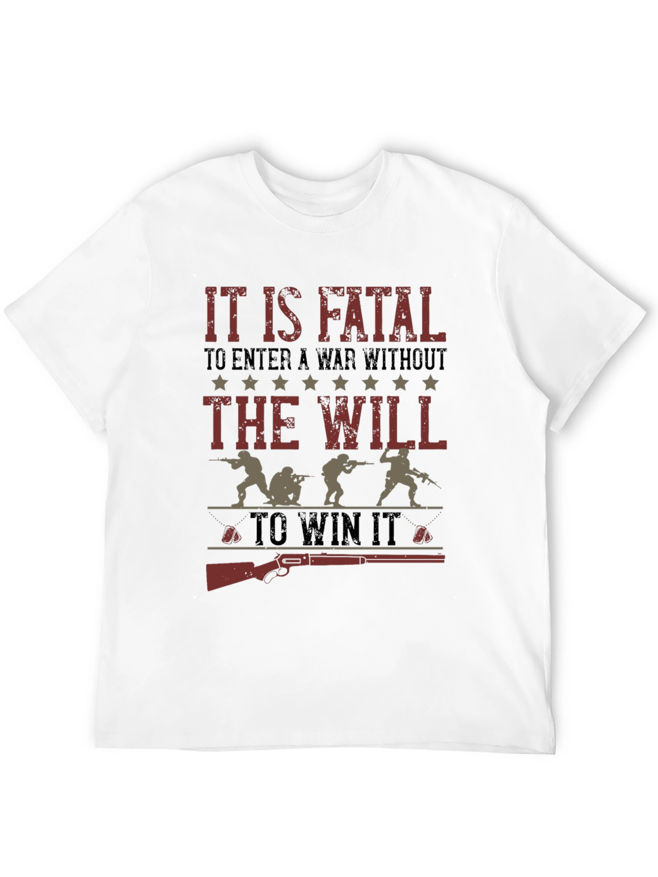 Patriotic Will to Win Graphic T-Shirt