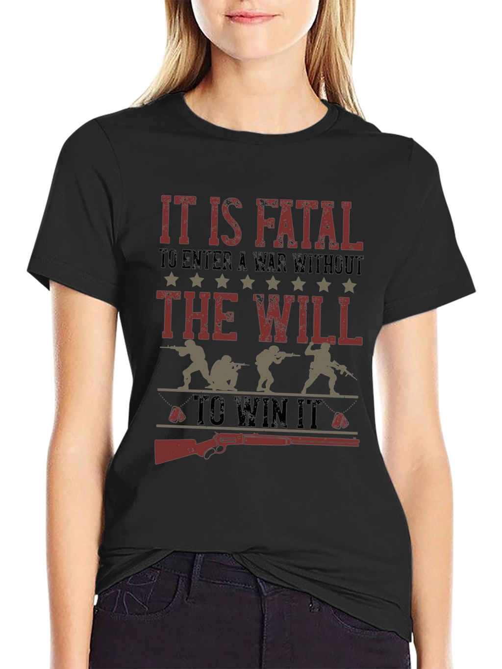 Patriotic Will to Win Graphic T-Shirt