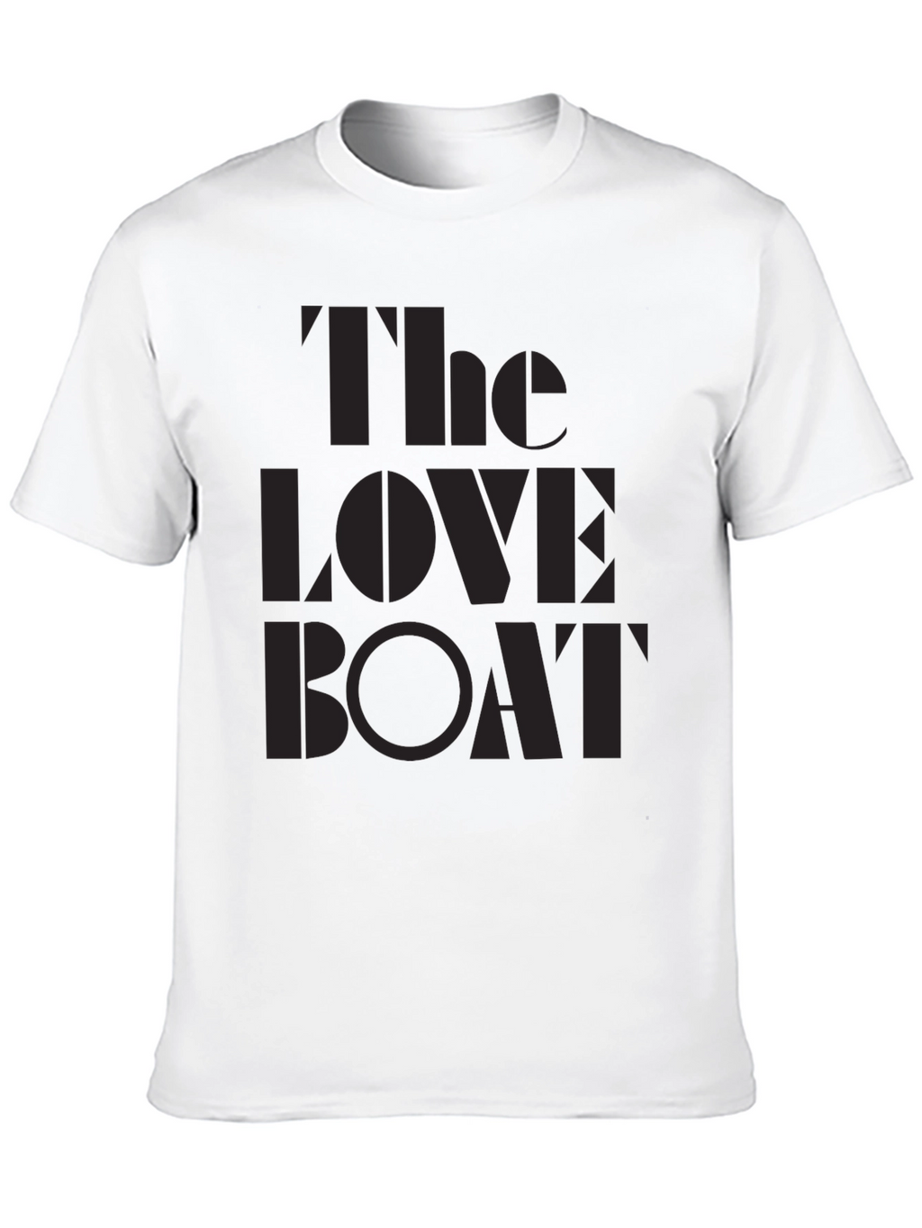 The Love Boat Graphic Tee - Soft Black T-Shirt