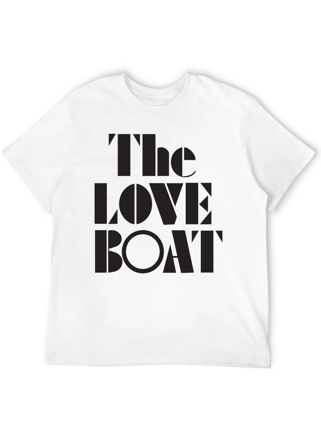 The Love Boat Graphic Tee - Soft Black T-Shirt