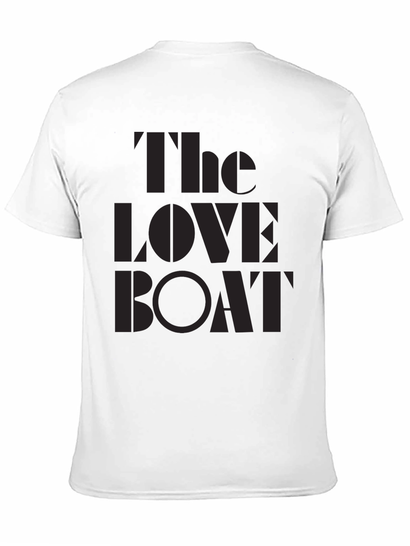 The Love Boat Graphic Tee - Soft Black T-Shirt
