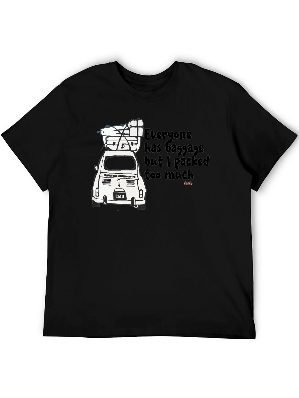 Baggage Car T-Shirt - Quirky Funny Travel Tee
